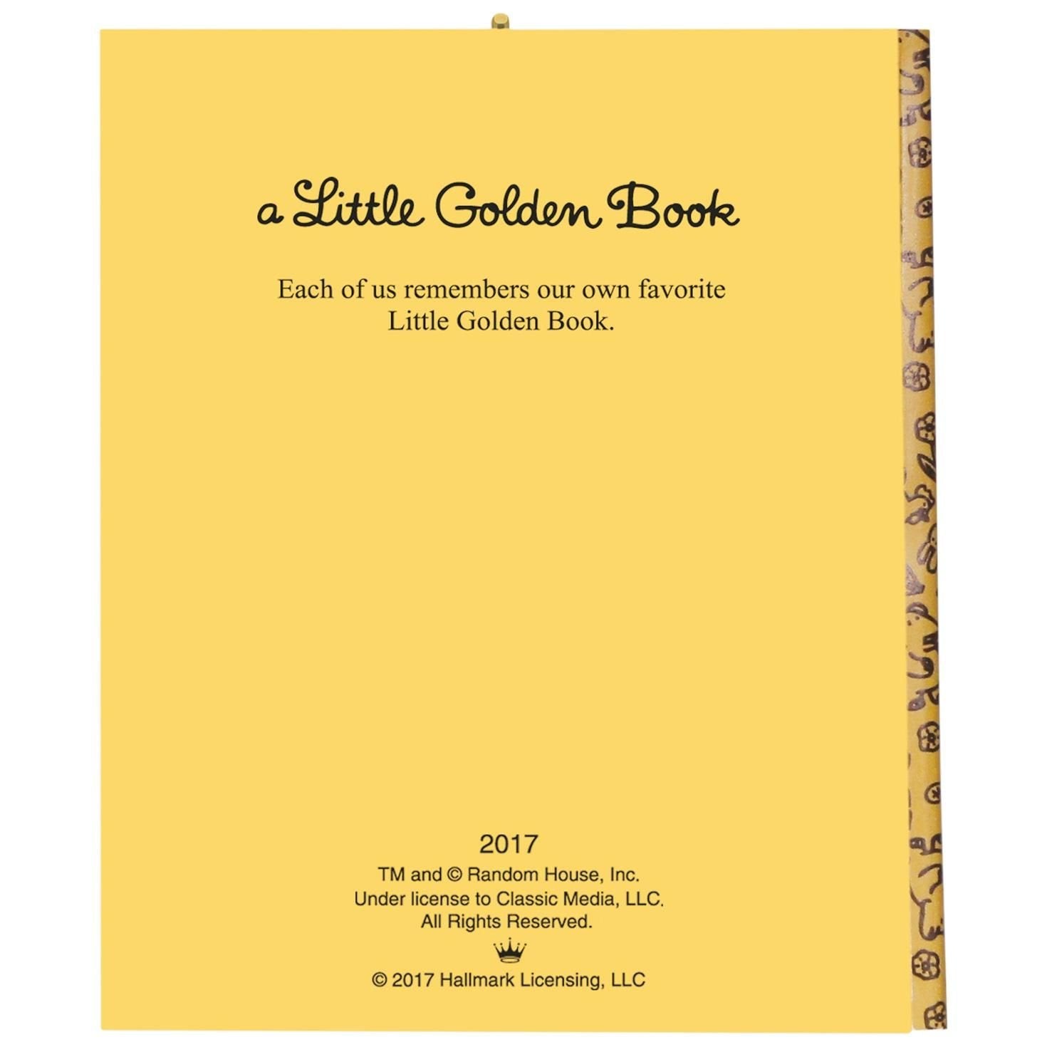 Hallmark 2017 Little Golden Books Scuffy The Tugboat Ornament