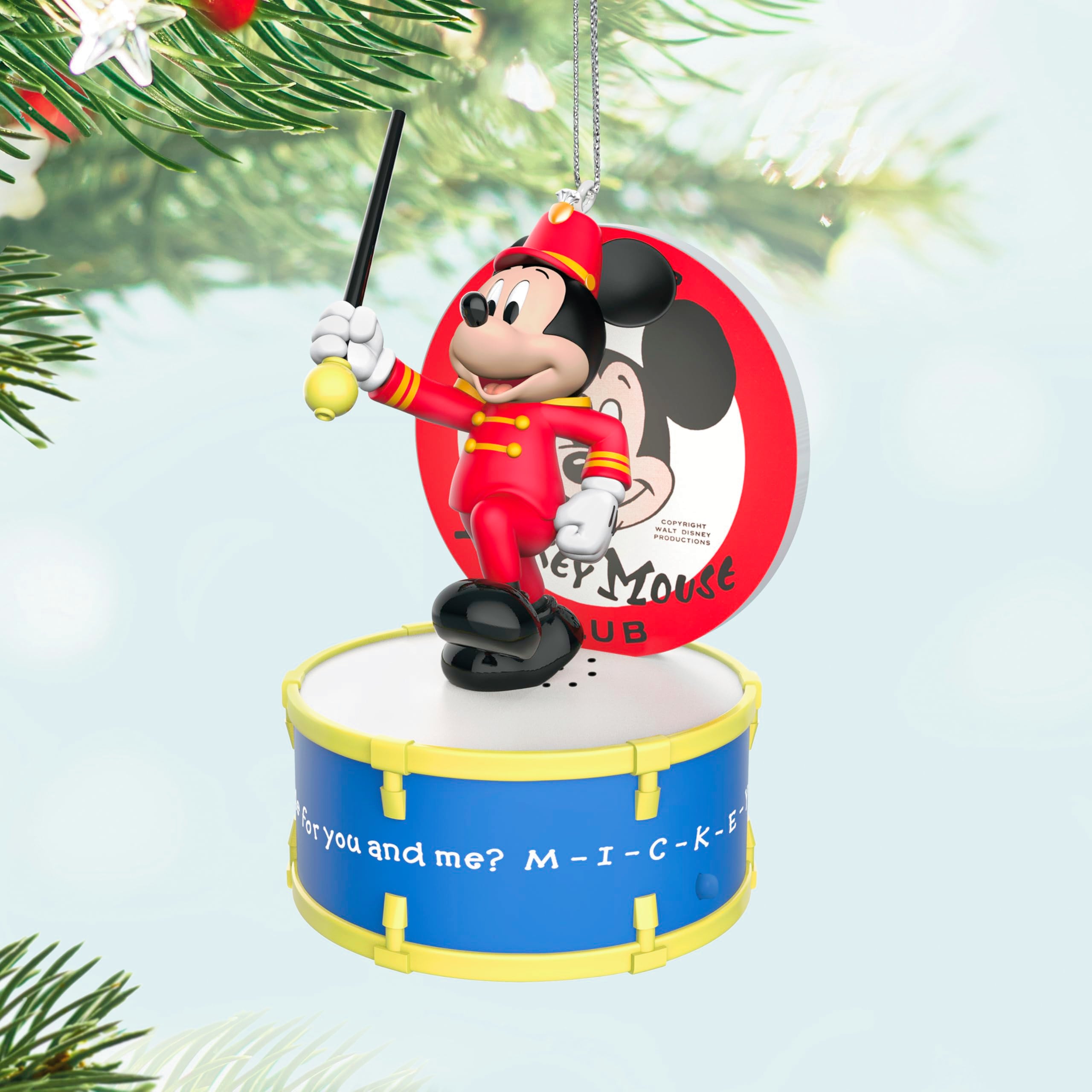 70 Years of Music and Fun - Disney the Mickey Mouse Club 2025 Hallmark Christmas Ornament