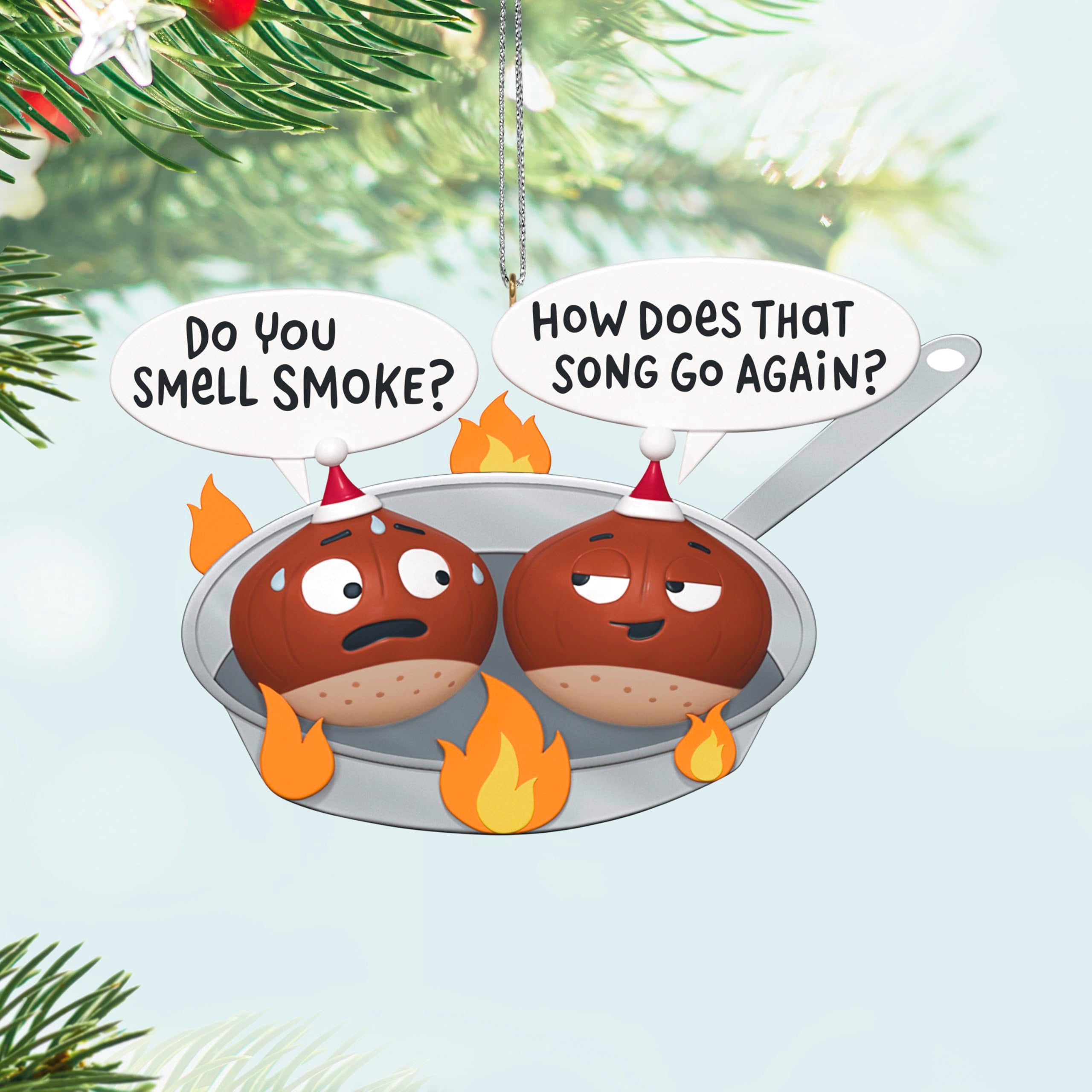 Chestnuts Roasting 2025 Hallmark Keepsake Christmas Ornament