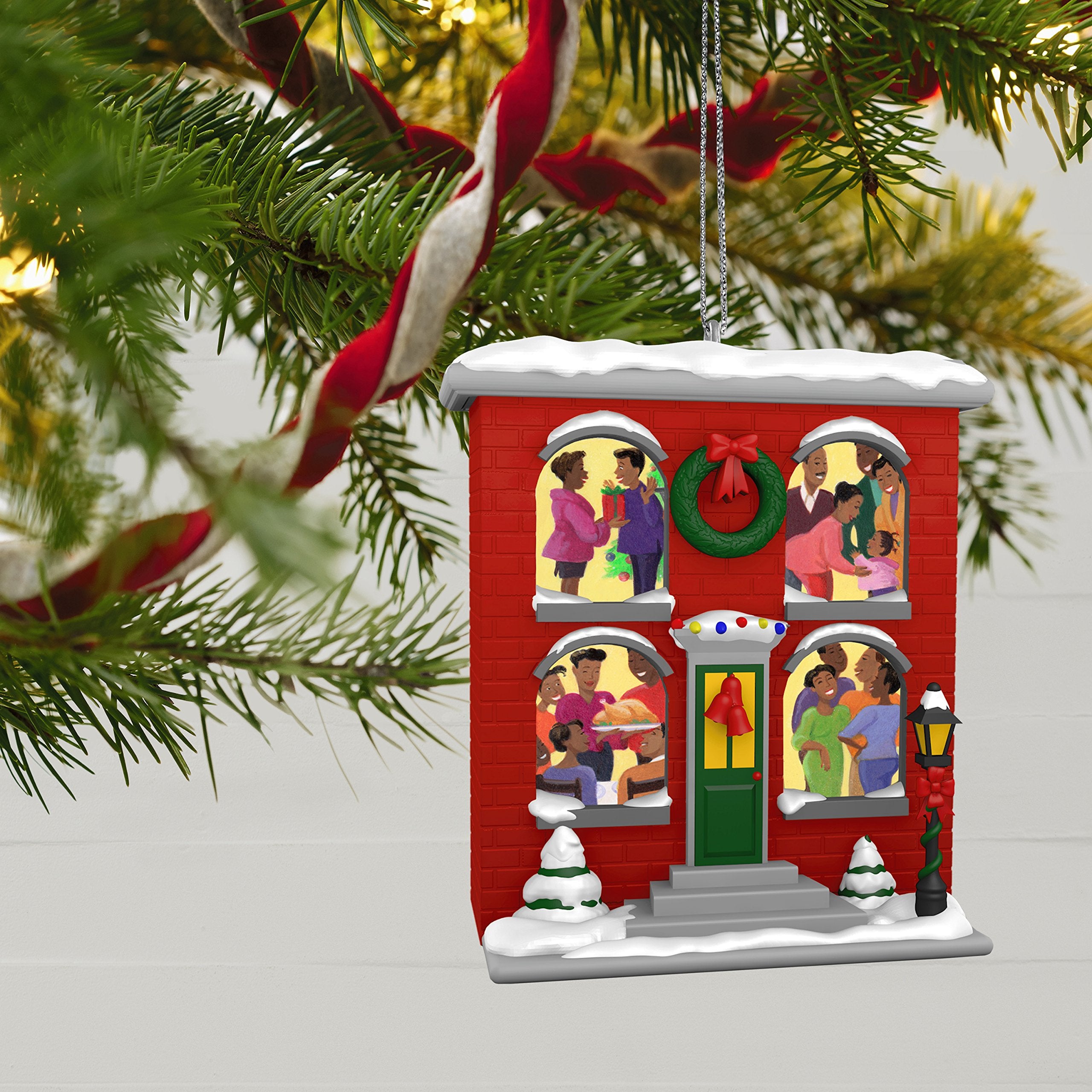 Hallmark 1795QSM7812 House Party Keepsake Christmas Ornaments