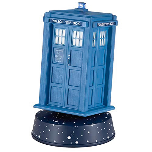 Hallmark Keepsake Tabletop Decoration, Doctor Who 60th Anniversary Tardis with Light, Sound and Motion