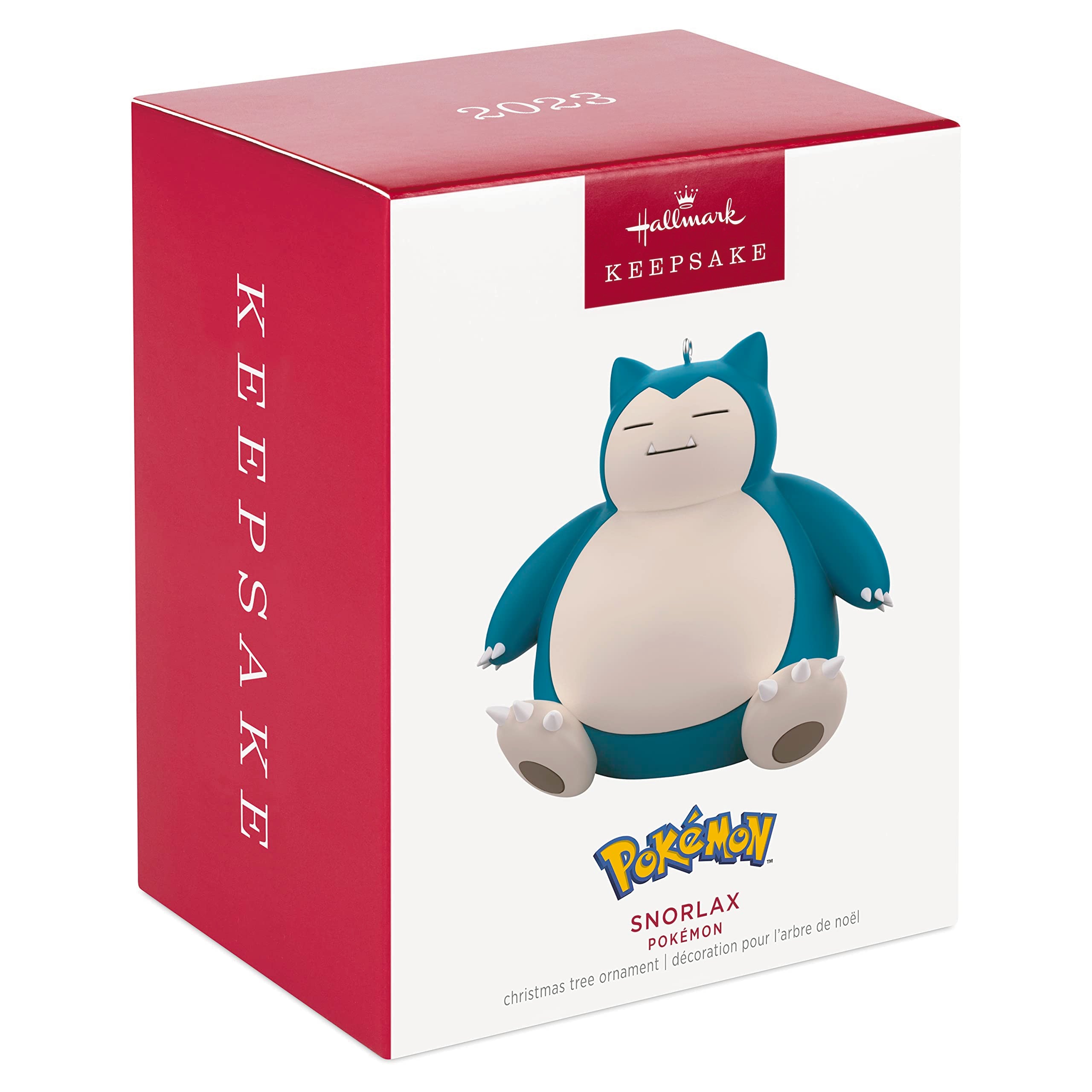 Hallmark Keepsake Pokemon Christmas Ornament 2023, Snorlax