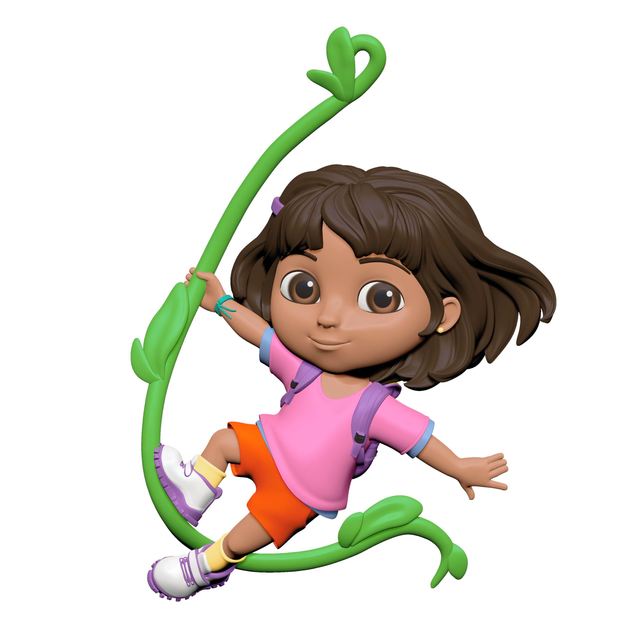 Swinging into Adventure Dora the Explorer 2025 Hallmark Keepsake Christmas Ornament