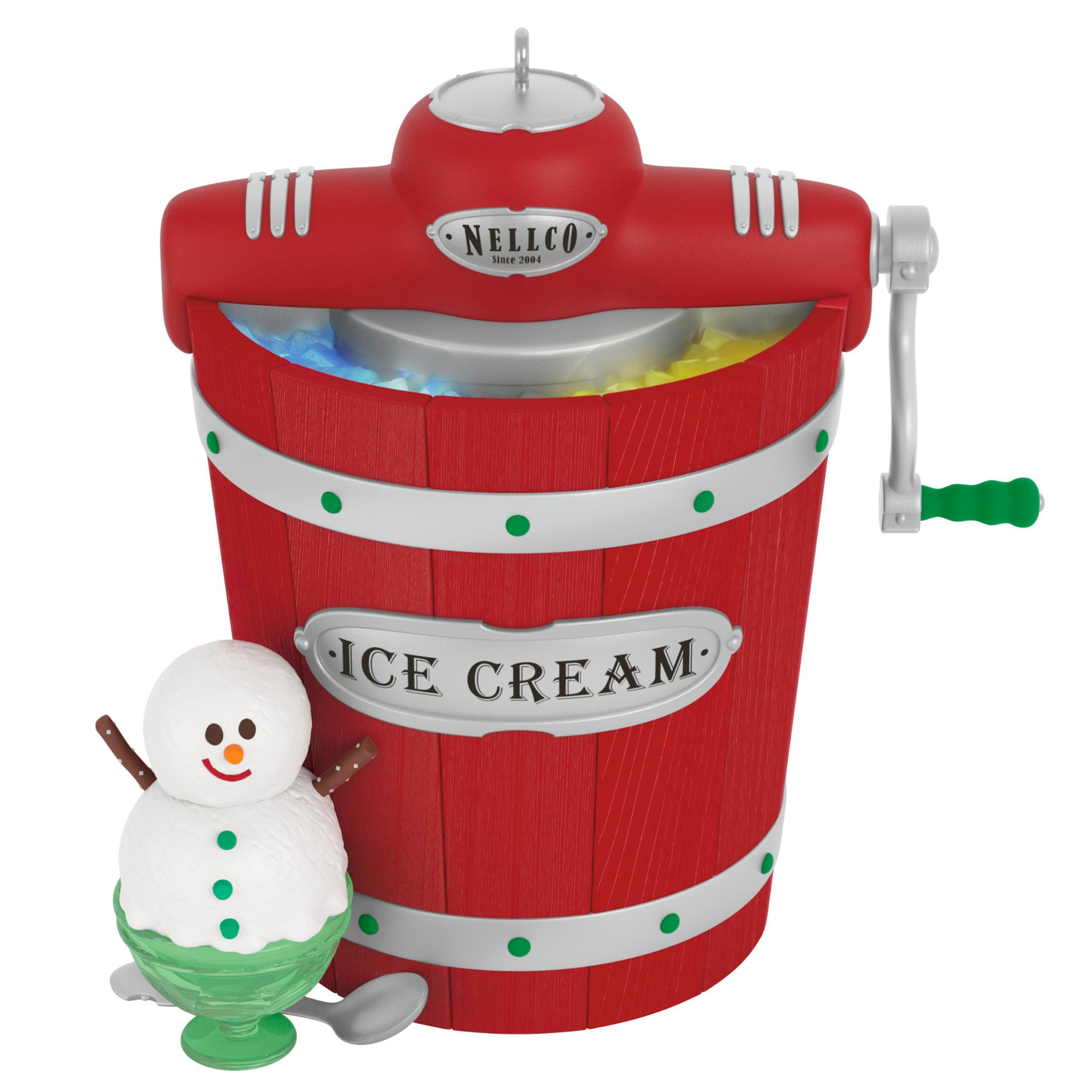 Nellco Ice Cream Maker 2025 Hallmark Keepsake Christmas Ornament