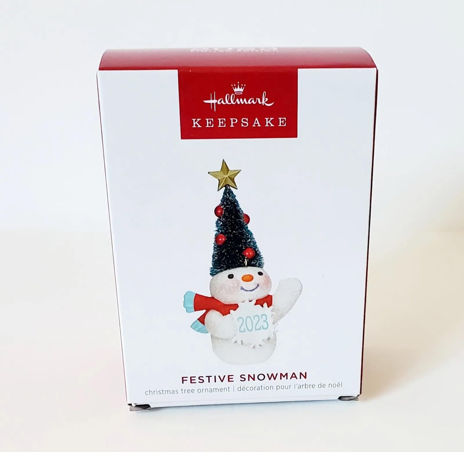 Hallmark Keepsake Christmas Ornament 2023 "FESTIVE SNOWMAN" Limited Edition VIP