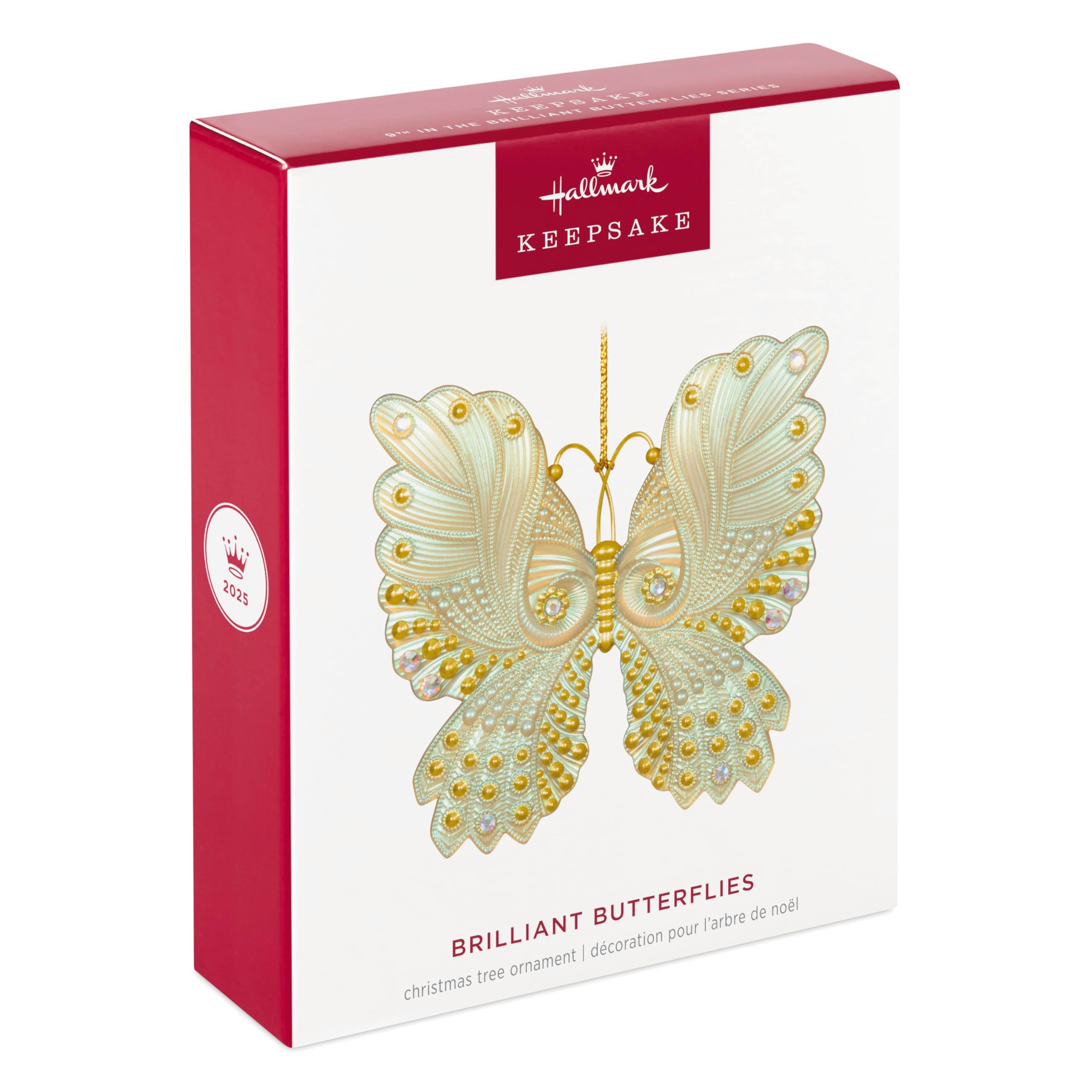 Brilliant Butterflies 2025 Hallmark Keepsake Christmas Ornament