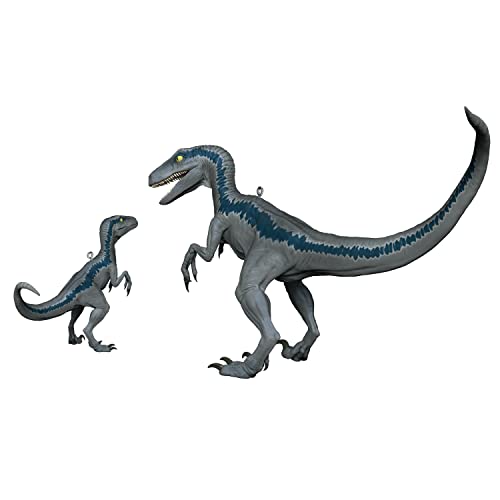 Hallmark Keepsake Christmas Ornament 2022, Jurassic World Dominion, Set of 2