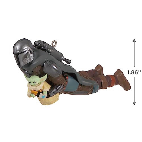 Hallmark Keepsake Christmas Ornament 2023, Star Wars: The Mandalorian Grogu's Jetpack Adventure, Gifts for Star Wars Fans