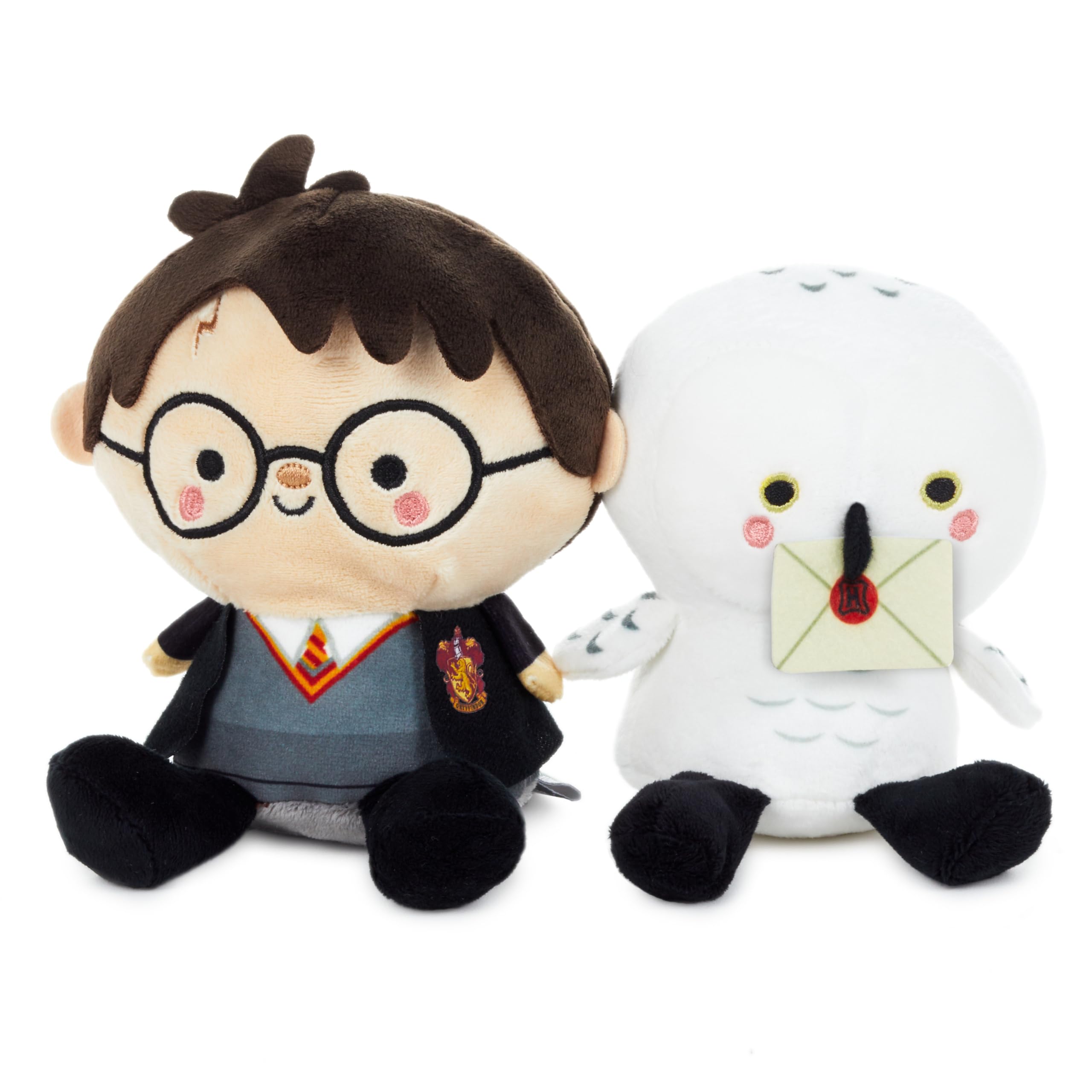 Hallmark Better Together Harry Potter Magnetic Plush (Harry and Hedwig) 5.5" Stuffed Toys, Easter Gifts for Kids