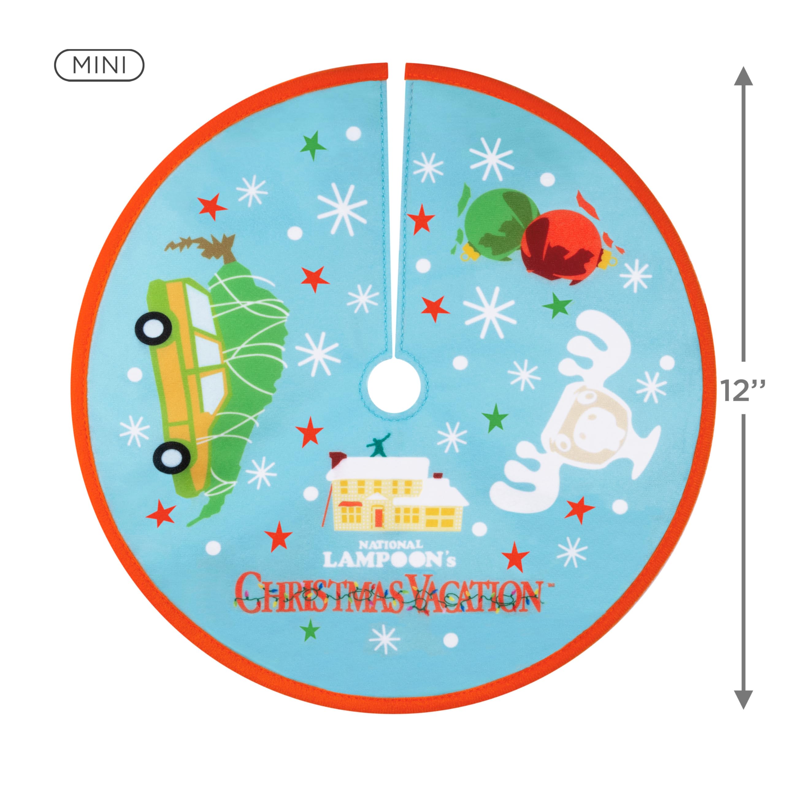 Hallmark Keepsake National Lampoon’s Christmas Vacation Miniature Tree Skirt, 12"