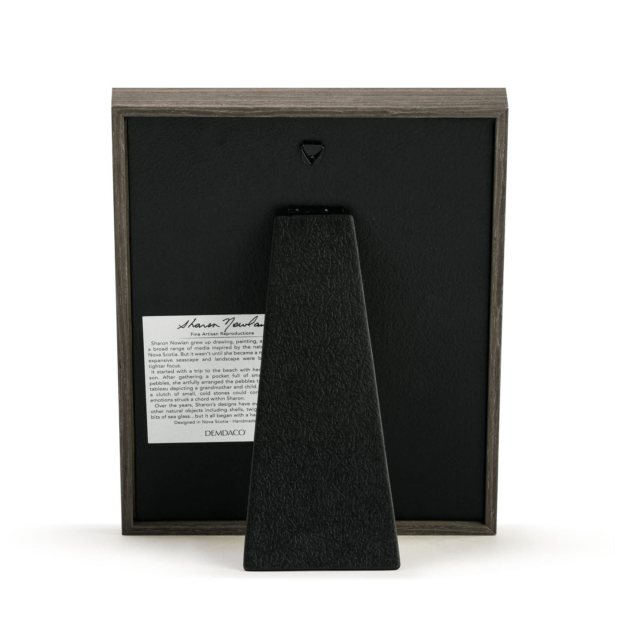 DEMDACO Sharon Nowlan Your Arms Green and White 6 x 6 Inch Stone and Glass Framed Tabletop or Wall Art