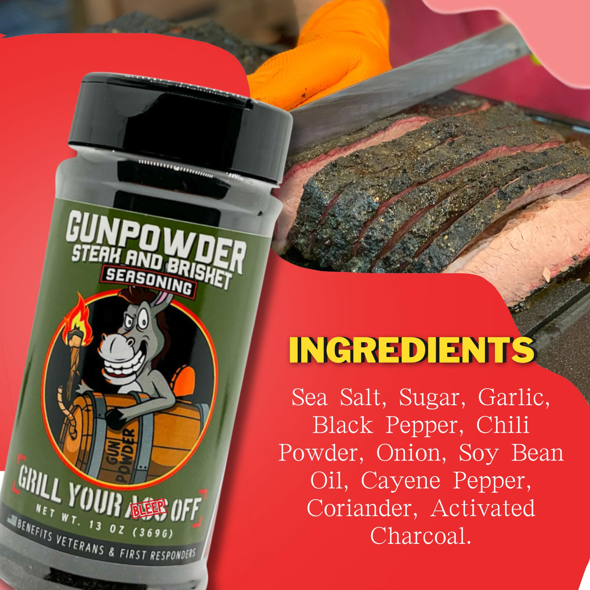 Gunpowder Steak & Brisket Seasoning™