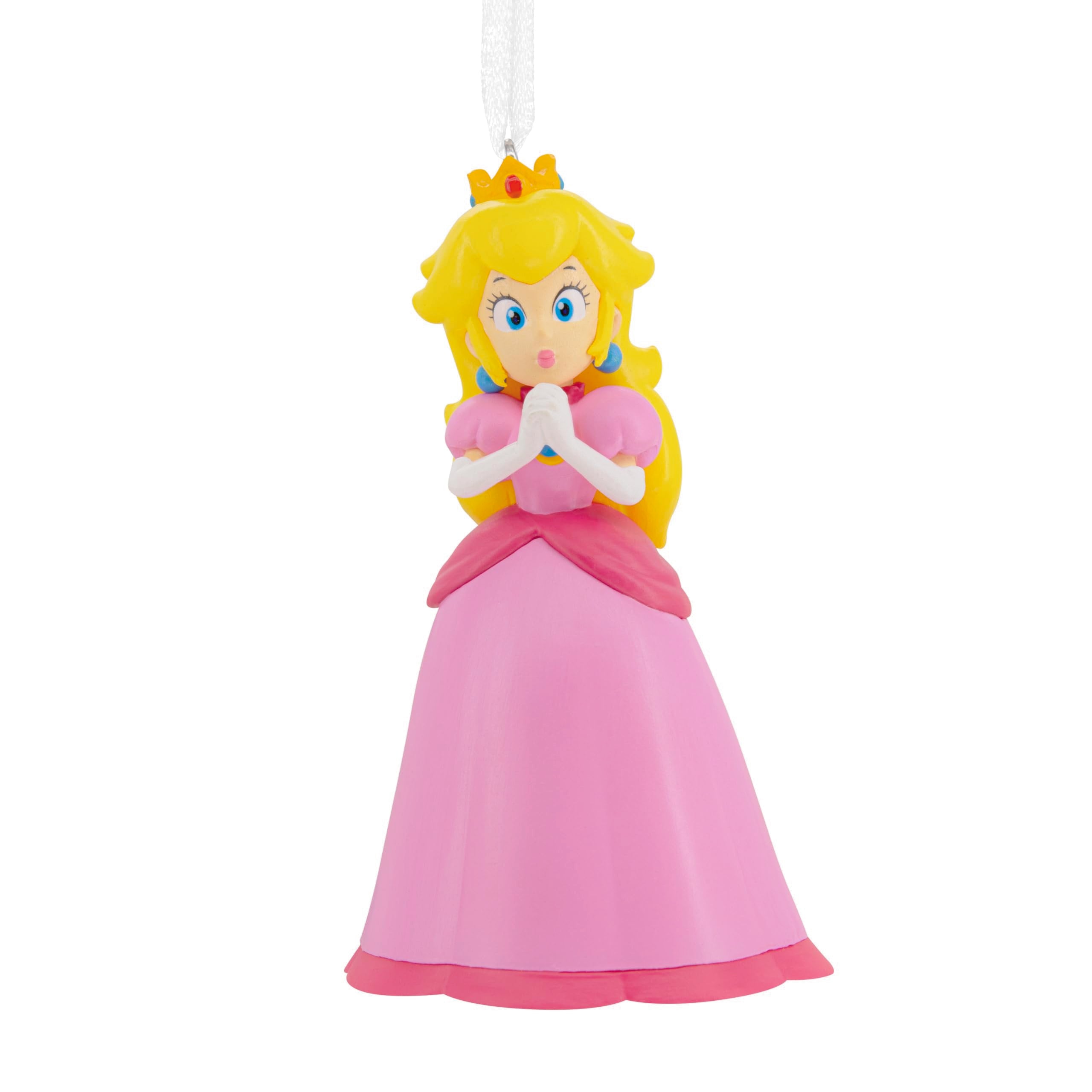 Hallmark Nintendo Super Mario Princess Peach Christmas Ornament
