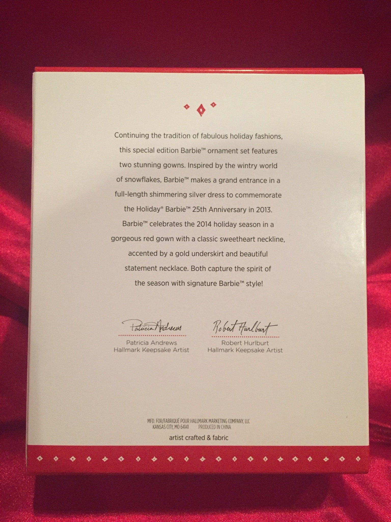 Hallmark QXI2787 Keepsake Ornament Plastic 2015 Celebration Holiday