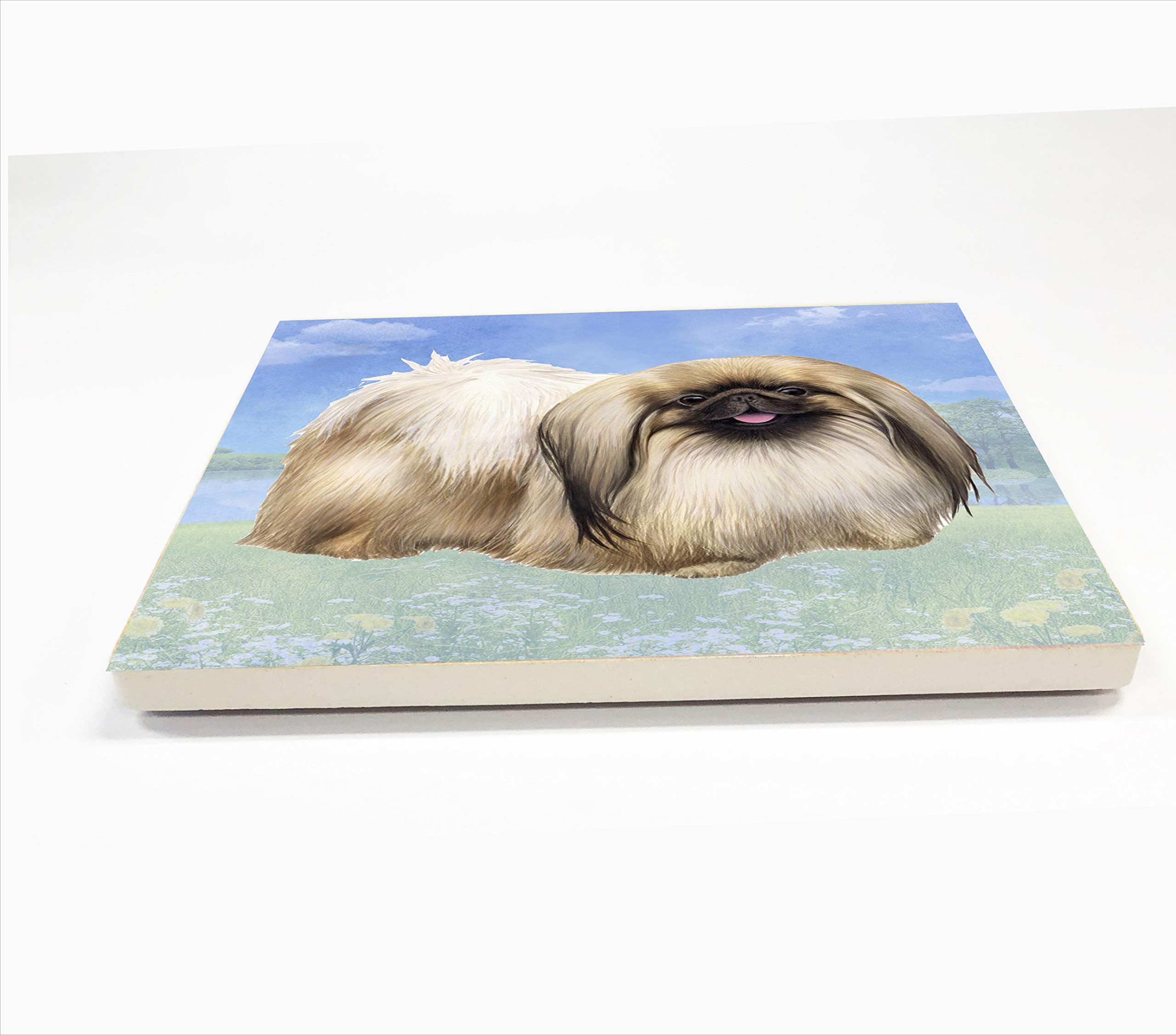 Pekingese Tabletop Drink Coaster (2)