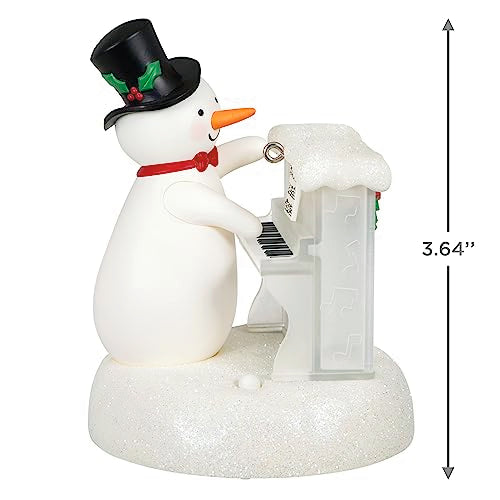 Hallmark Keepsake Christmas Ornament 2023, Sing-along Snowman