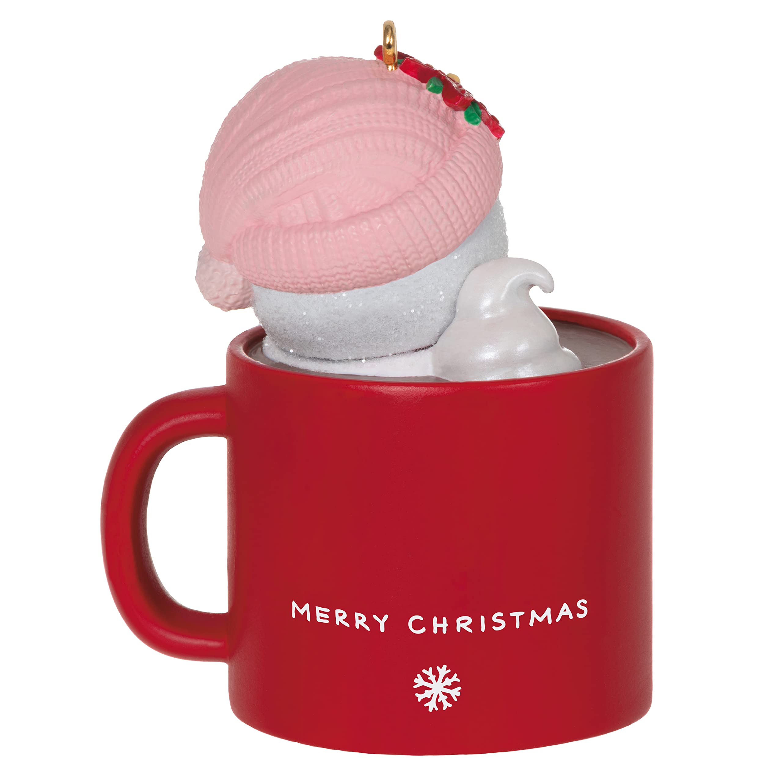 Hallmark Keepsake Plastic Christmas Ornament 2022, Daughter Hot Cocoa Mug