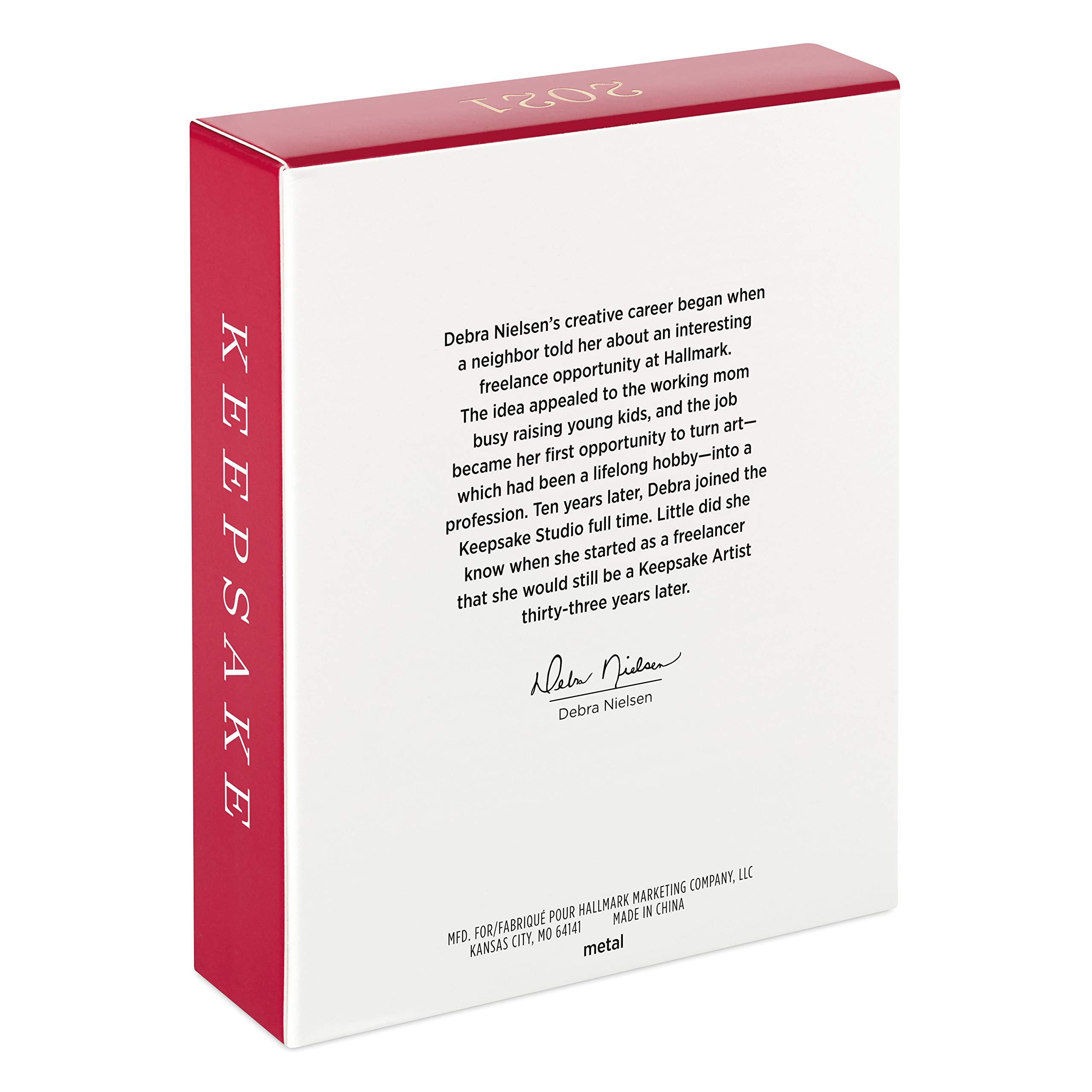 Hallmark Keepsake Christmas Ornament 2021, Carry My Love Heart Shaped Carabiner