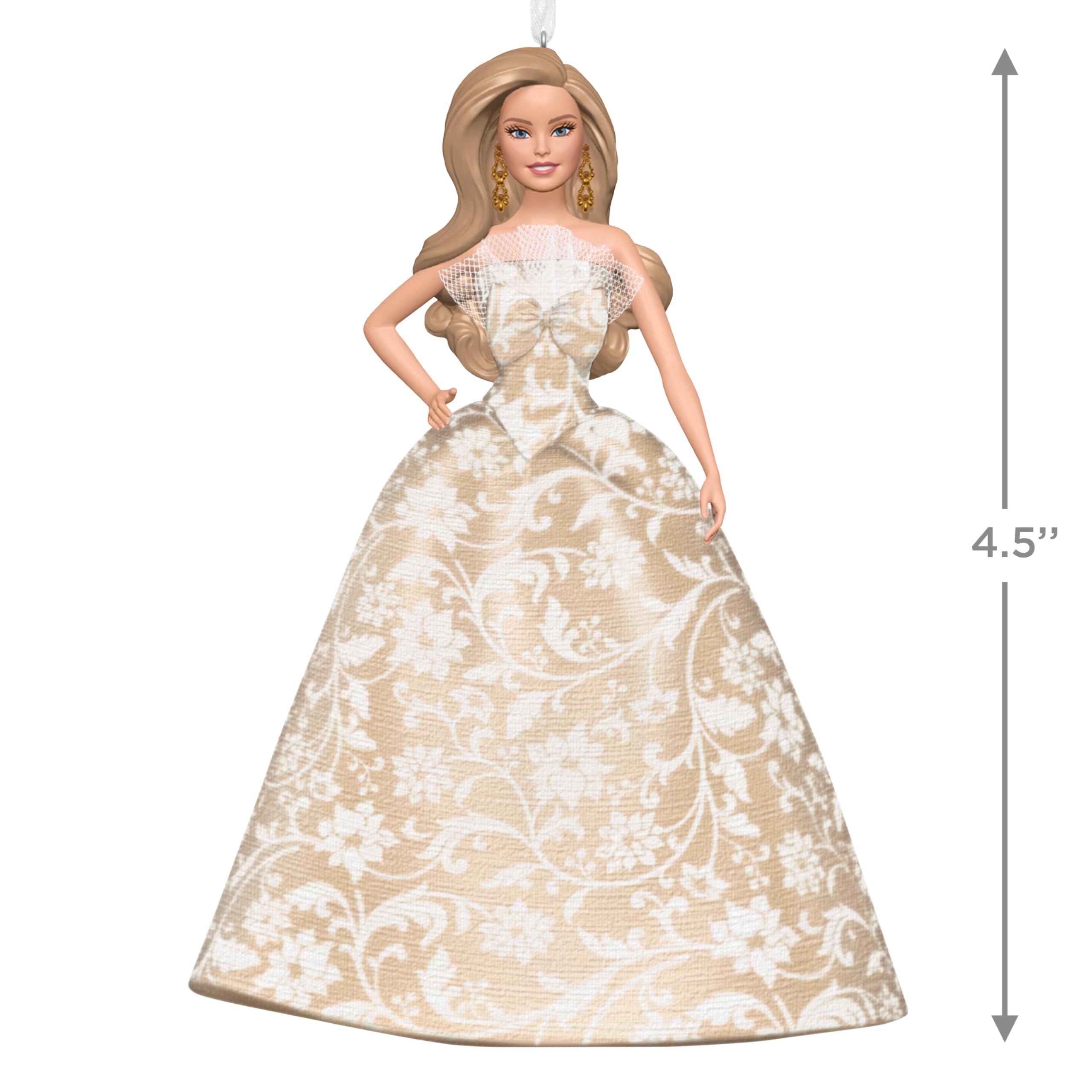 Holiday Barbie 2025 Hallmark Keepsake Christmas Ornament