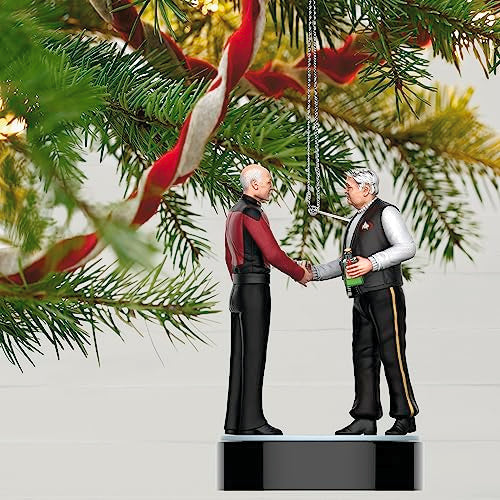 Hallmark Keepsake Christmas Ornament 2023, Star Trek: The Next Generation Relics Ornament with Sound, Gifts for Trekkies