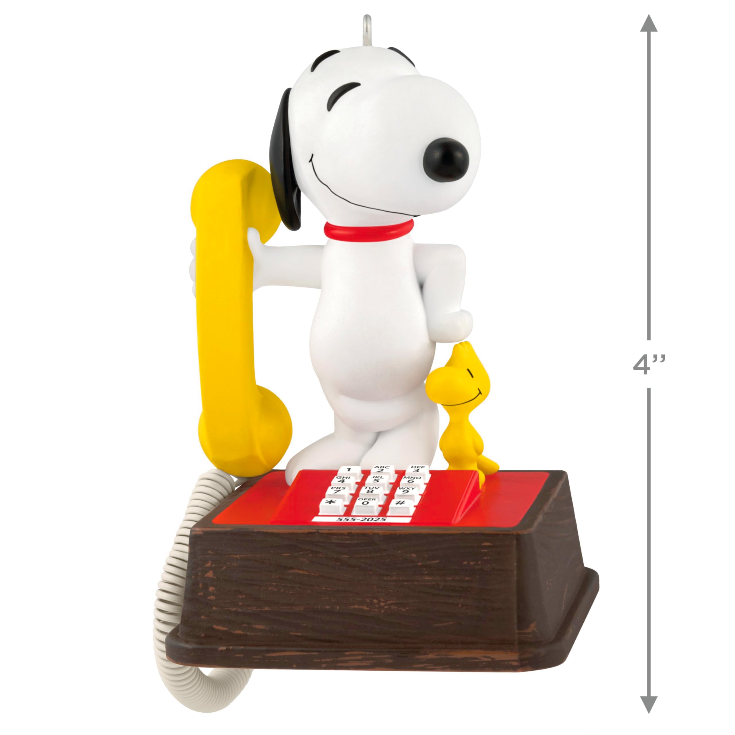 Hallmark Keepsake Personalized Christmas Ornament 2025, The Peanuts Gang Sledding with Snoopy, Gifts for Peanuts Fans