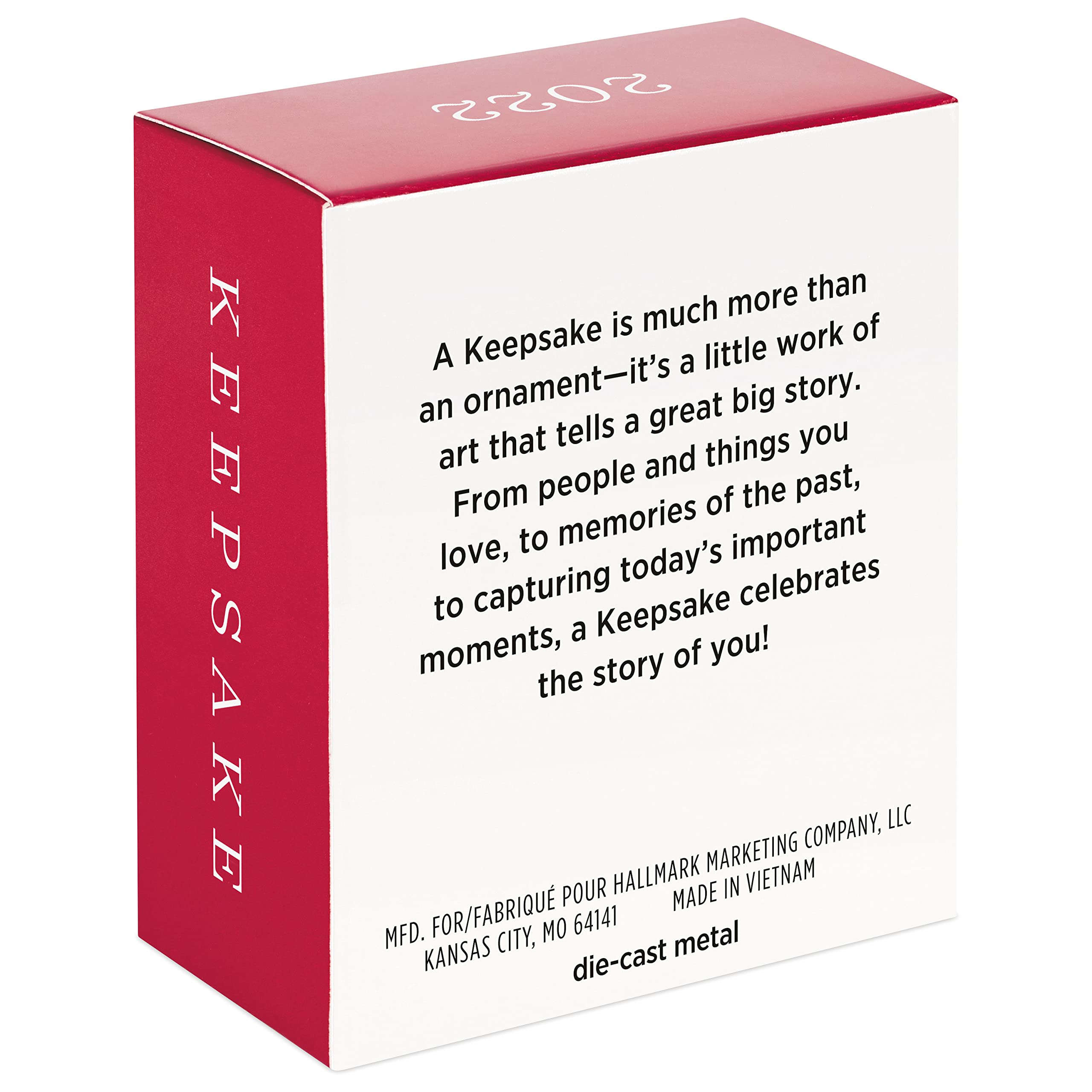 Hallmark Keepsake Christmas Ornament 2022, Lionel 6357 Caboose, Metal Train Ornament