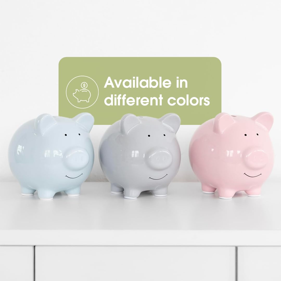 GRAY PIGGY BANK