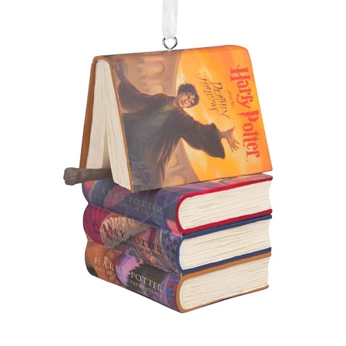 Harry Potter™ Books and Wand Hallmark Ornament