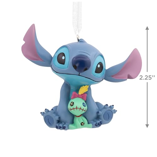 Christmas Ornament Disney Lilo Stitch Stitch with Scrump