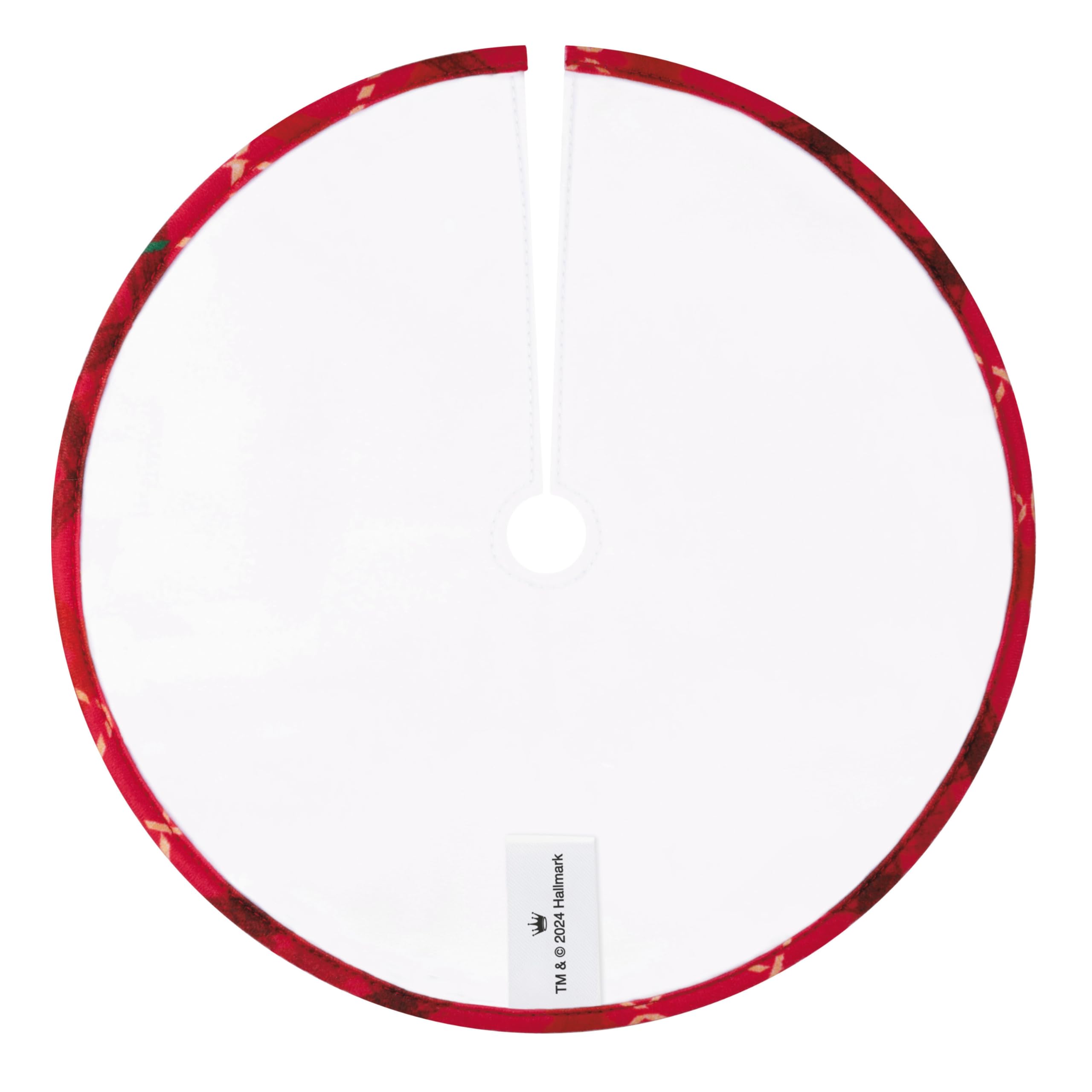 Hallmark Keepsake Christmas Nostalgic Holiday Miniature Tree Skirt, 12"