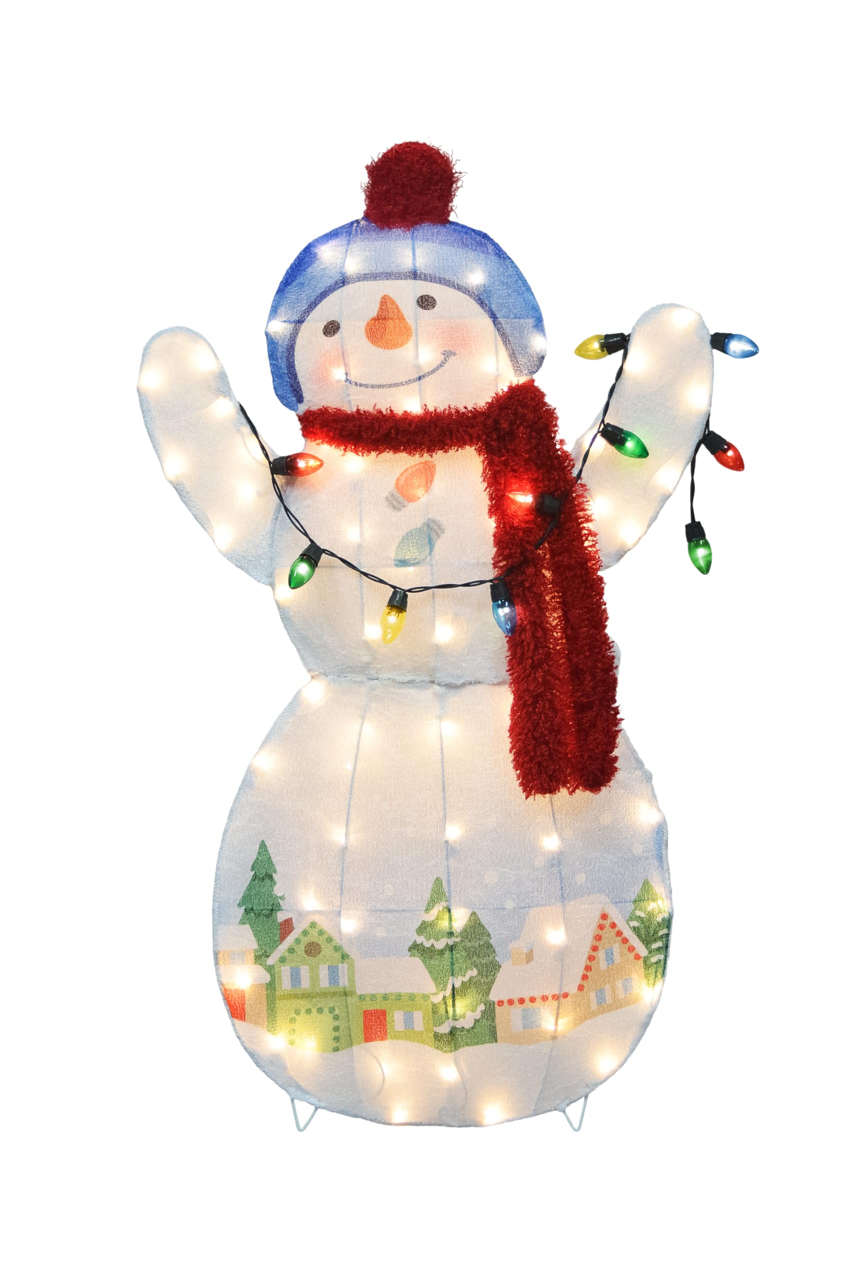 Hallmark Louie D. Lightly Snowtop Lodge Outdoor Decoration