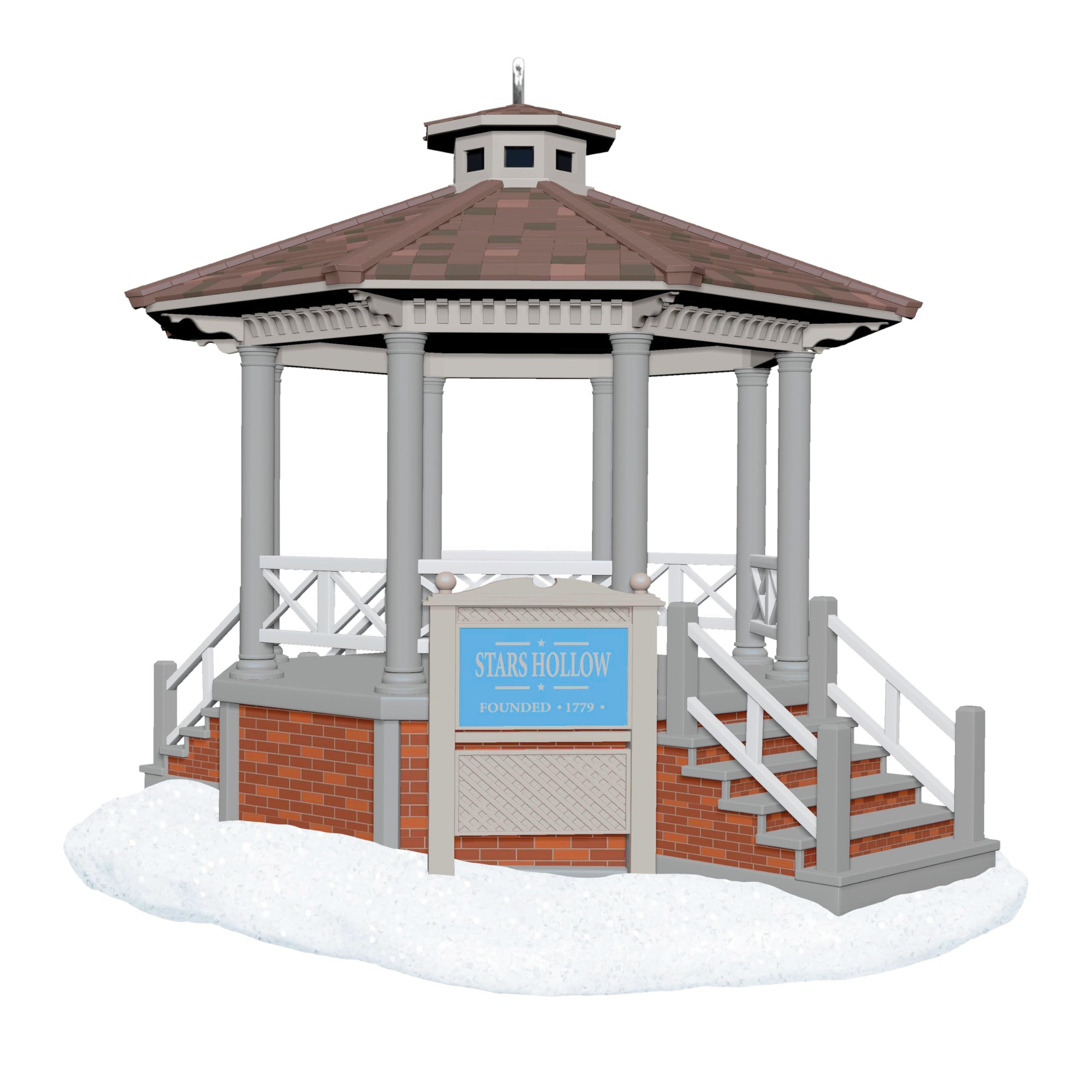 Stars Hollow Gazebo Gilmore Girls 2025 Hallmark Keepsake Christmas Ornament