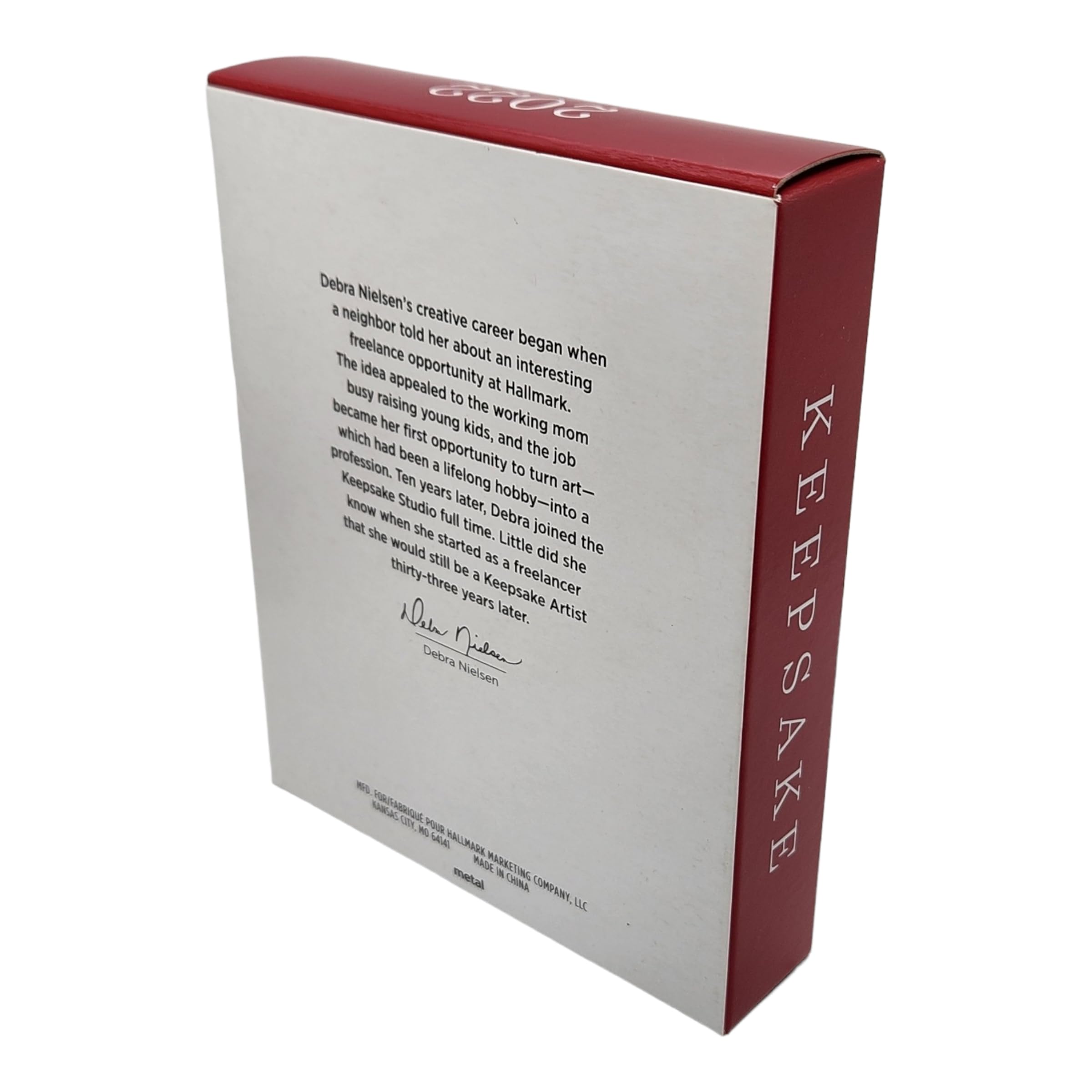 Hallmark Keepsake Christmas Ornament 2022, Peak Happiness Picture Frame, Metal