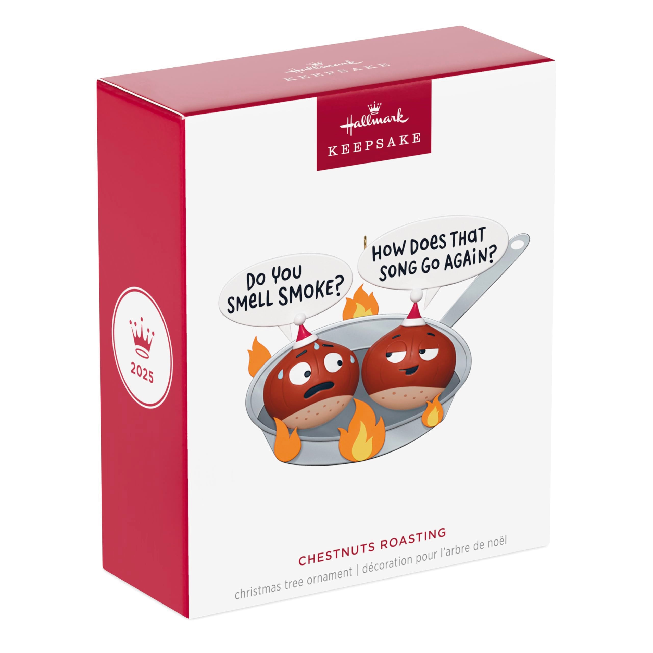 Chestnuts Roasting 2025 Hallmark Keepsake Christmas Ornament