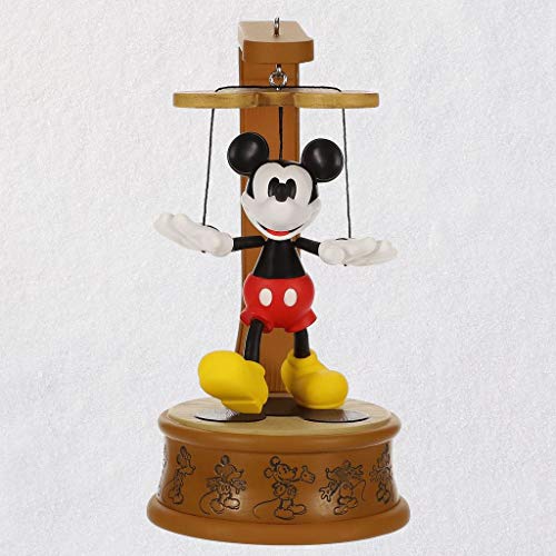 Hallmark 2019 Disney Mickey Mouse Marionette Exclusive Ornament