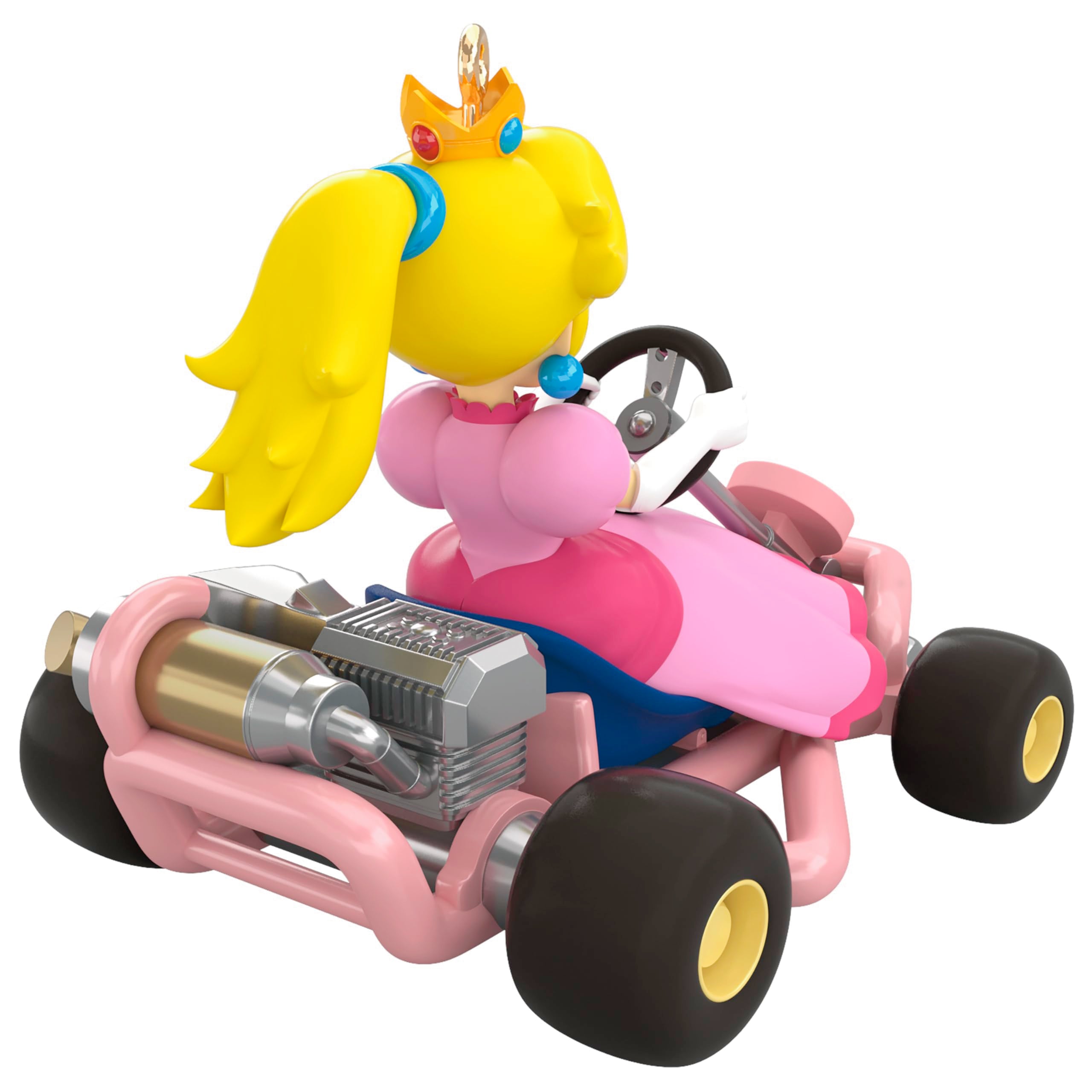 Princess Peach Mario Kart 2025 Hallmark Keepsake Christmas Ornament
