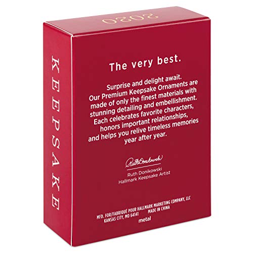 Hallmark Keepsake Christmas Ornament 2020, Stunning Snowman, Gemstone and Metal (2999QK1371)