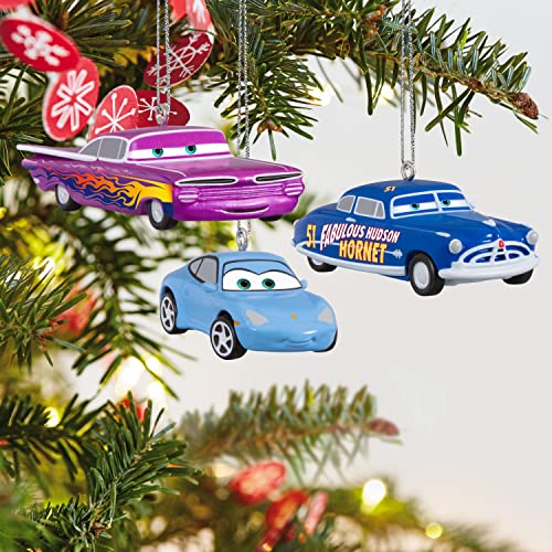 Hallmark Keepsake Miniature Christmas Ornaments 2023, Disney/Pixar Cars Radiator Springs Pals, Mini Set of 3