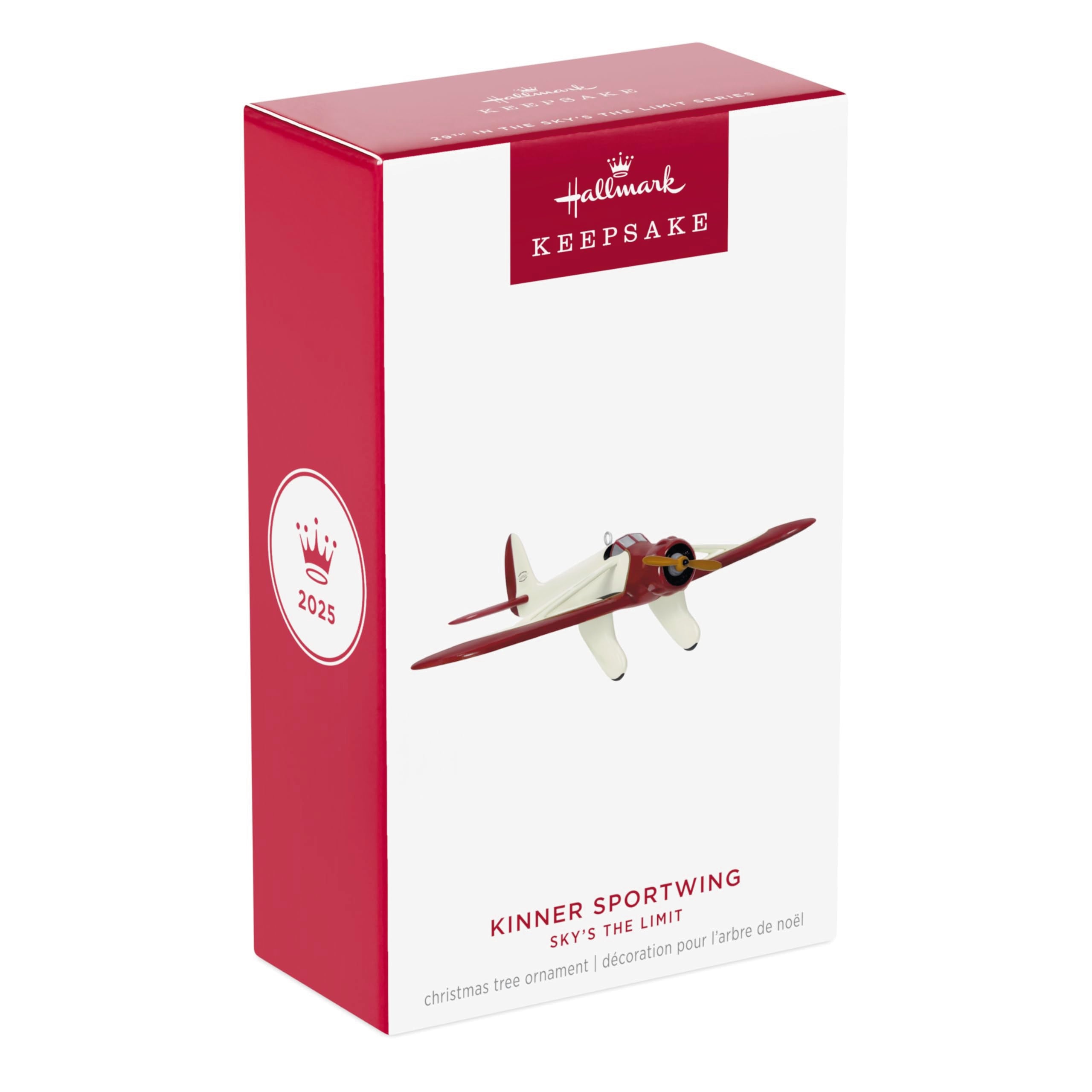 Kinner Sportwing Sky's the Limit, 2025 Hallmark Keepsakes Christmas Ornament
