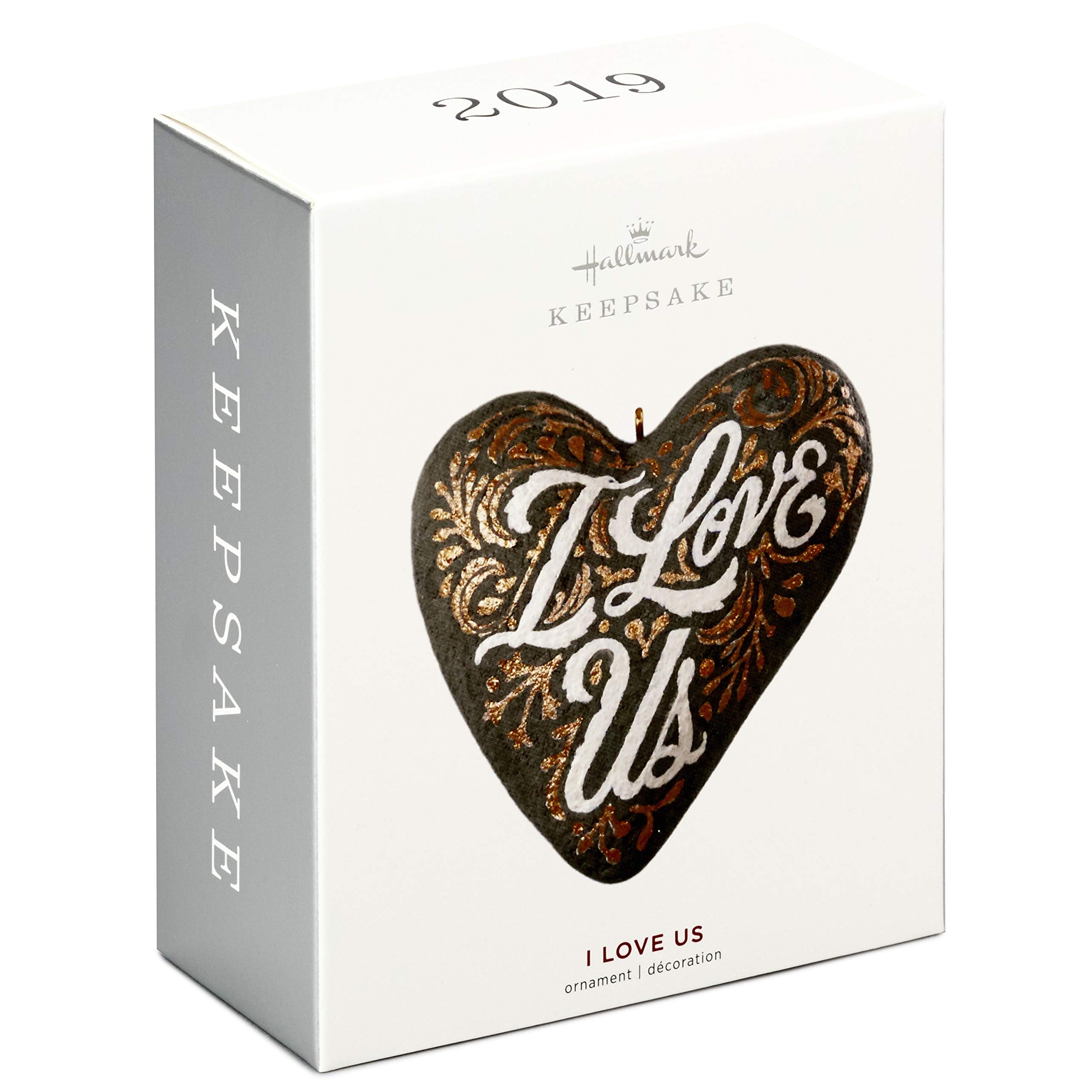 Hallmark Keepsake Christmas Ornament 2019 I I Love Us Heart