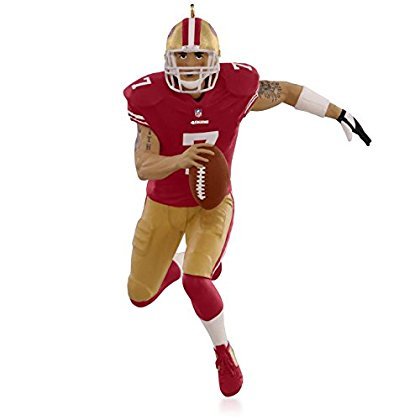 Hallmark NFL San Francisco 49ers Colin Kaepernick Ornament 2015