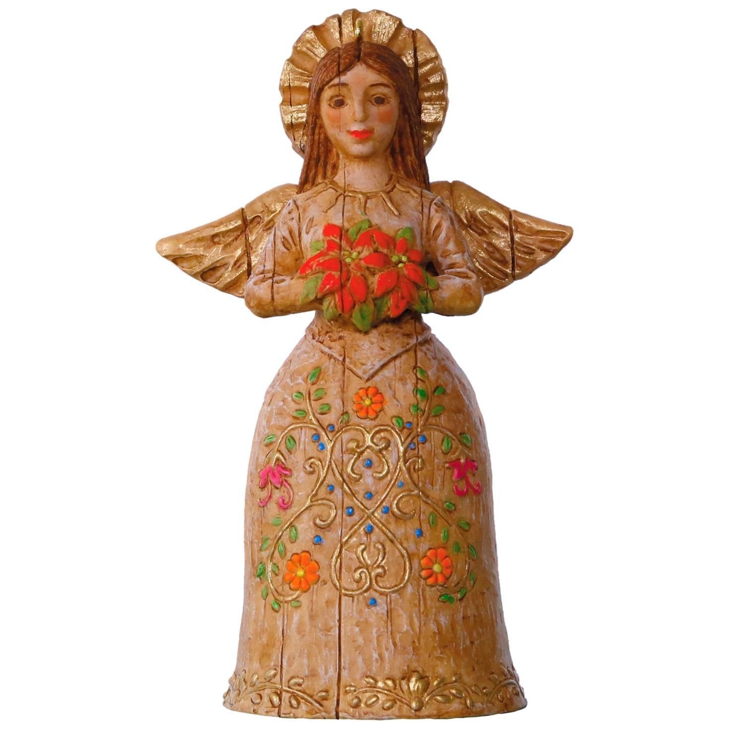 Hallmark 1595QSM7825 Angel Spanish Keepsake Christmas Ornaments