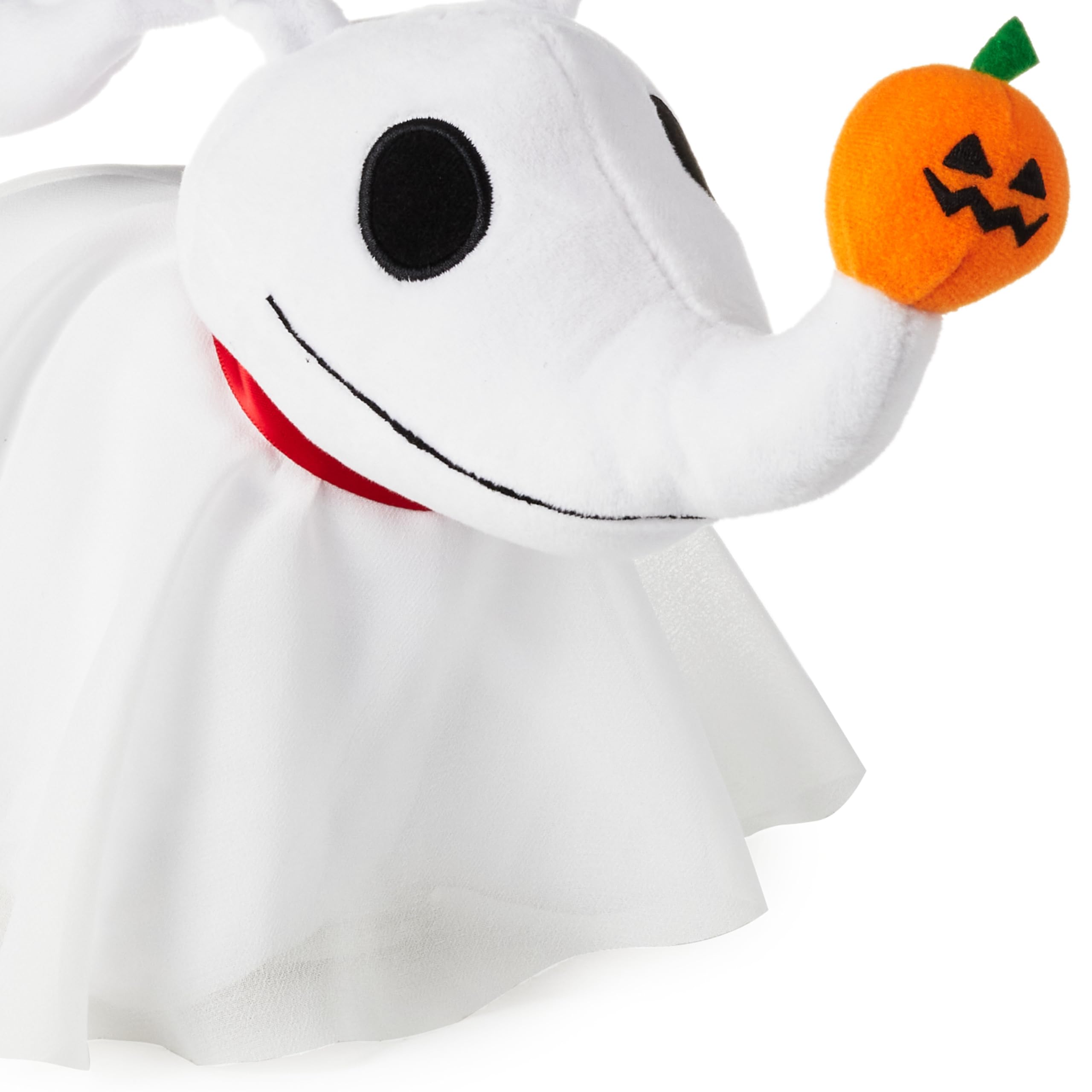 Hallmark Disney Tim Burton's The Nightmare Before Christmas Zero Plush with Light, Sound and Motion, Gift for Kids, Fans, Collectors