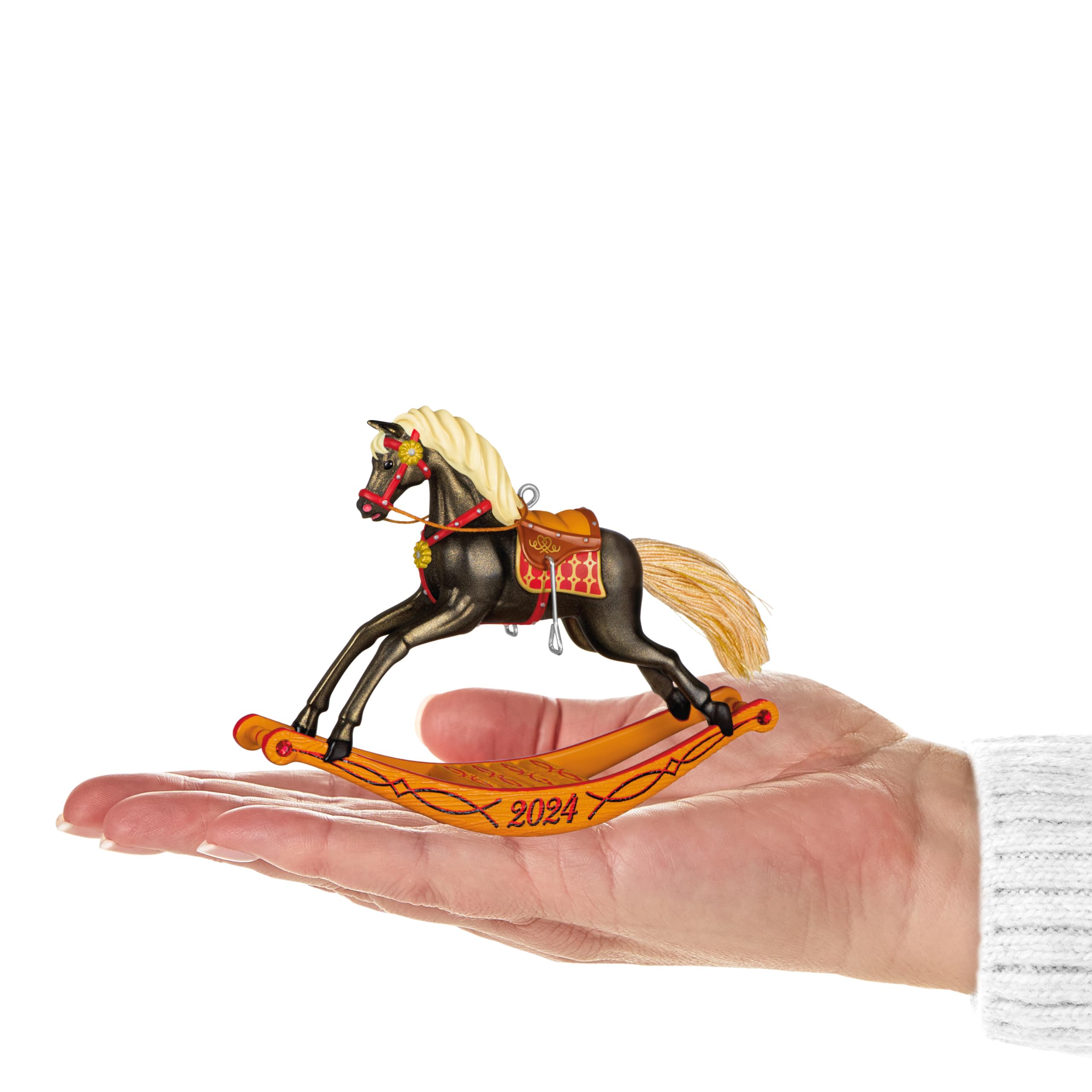 Hallmark Keepsake Christmas Ornament 2024, Rocking Horse Memories 2024, Gifts for Christmas Lovers