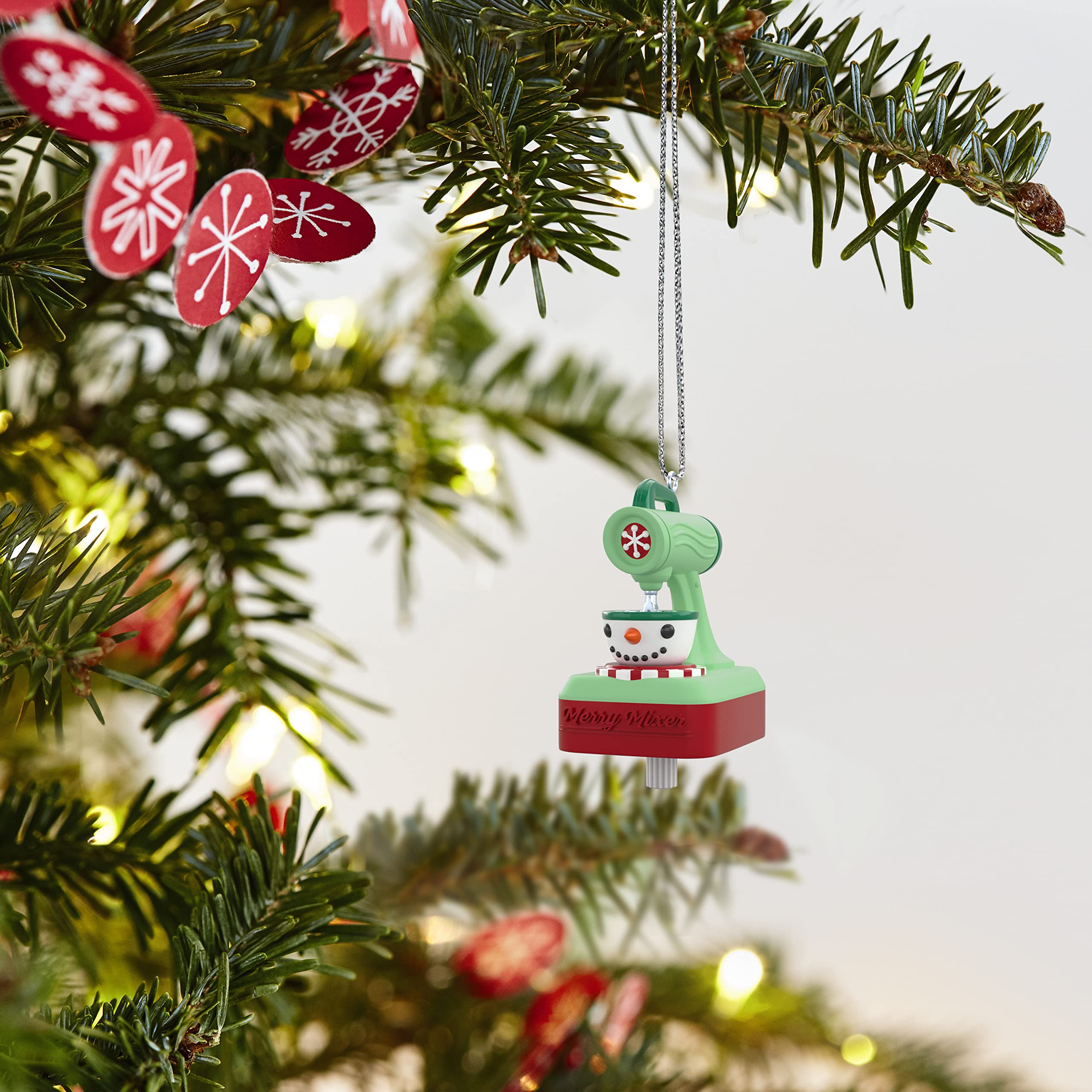 Hallmark Keepsake 1.47" Miniature Christmas Ornament 2022, Merry Mixer, Mini