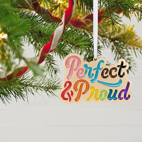 Hallmark Keepsake Christmas Ornament 2024, Perfect & Proud, Metal, LGBTQ Gift