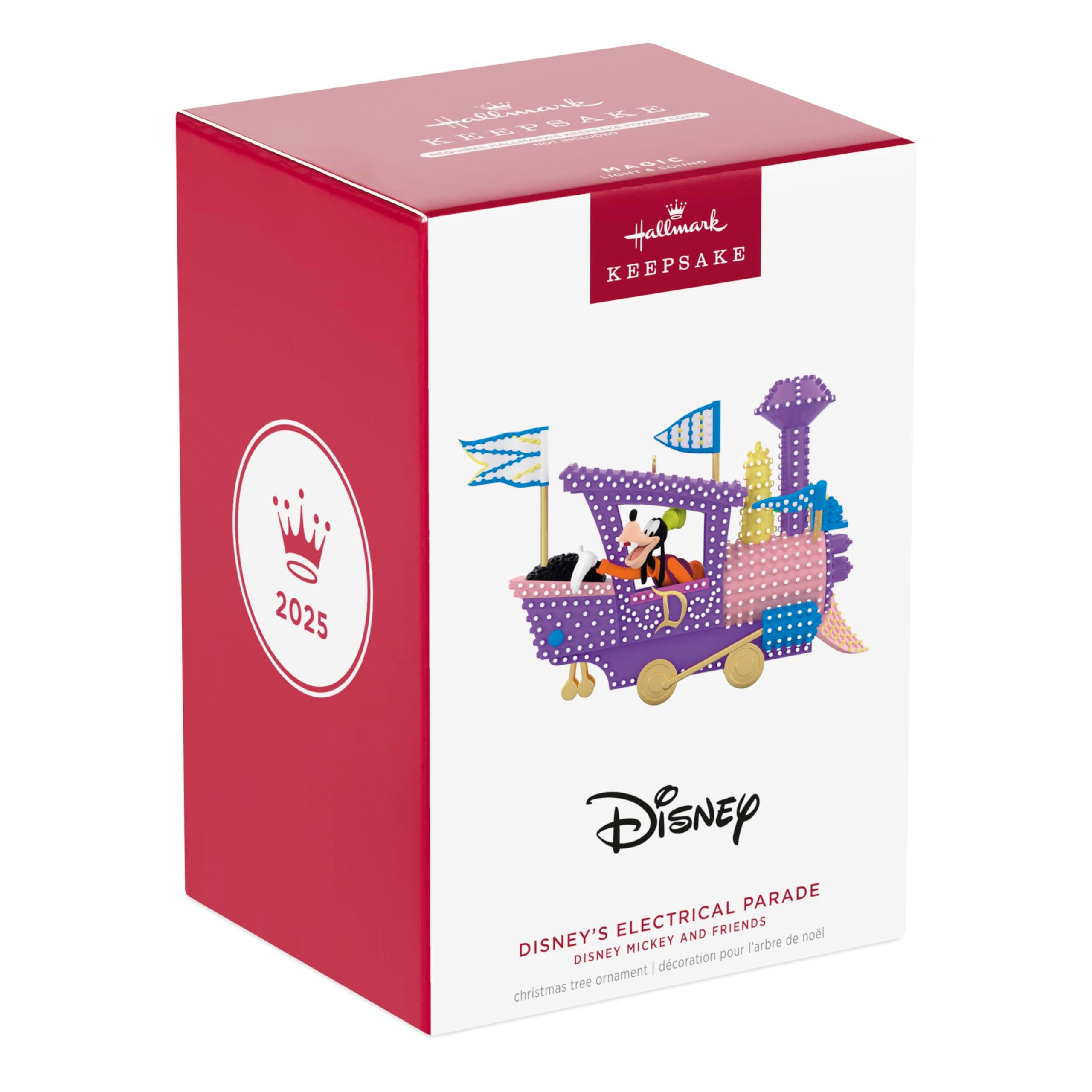 Disney's Electrical Parade, Disney's Mickey and Friends, 2025 Hallmark Keepsake Christmas Ornament