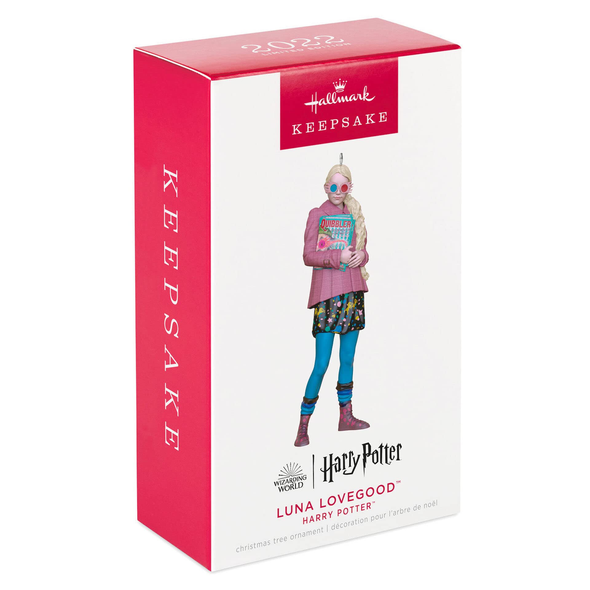 Hallmark Keepsake 2022 Limited Edition Christmas Ornament Luna Lovegood Harry Potter Wizarding World