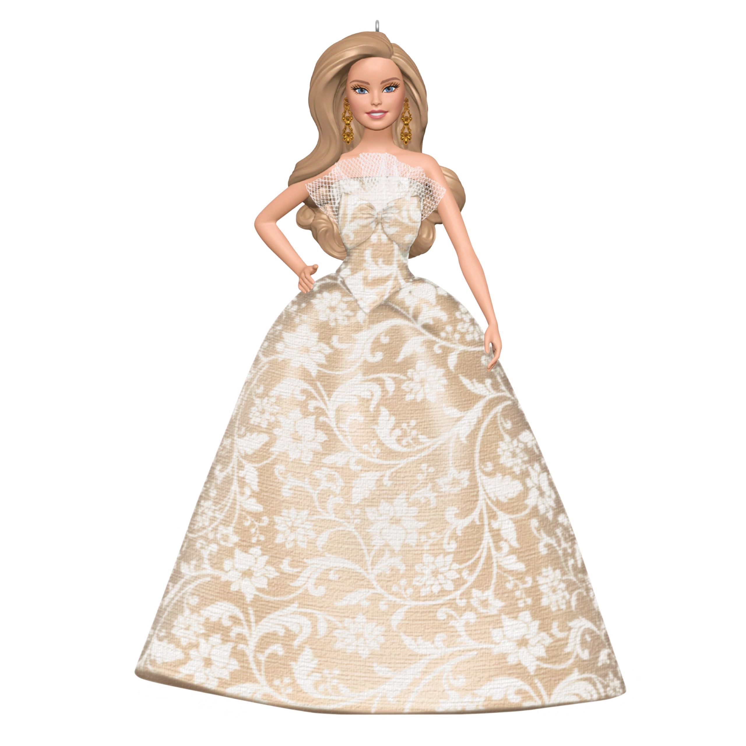 Holiday Barbie 2025 Hallmark Keepsake Christmas Ornament