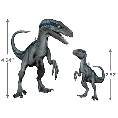 Hallmark Keepsake Christmas Ornament 2022, Jurassic World Dominion, Set of 2